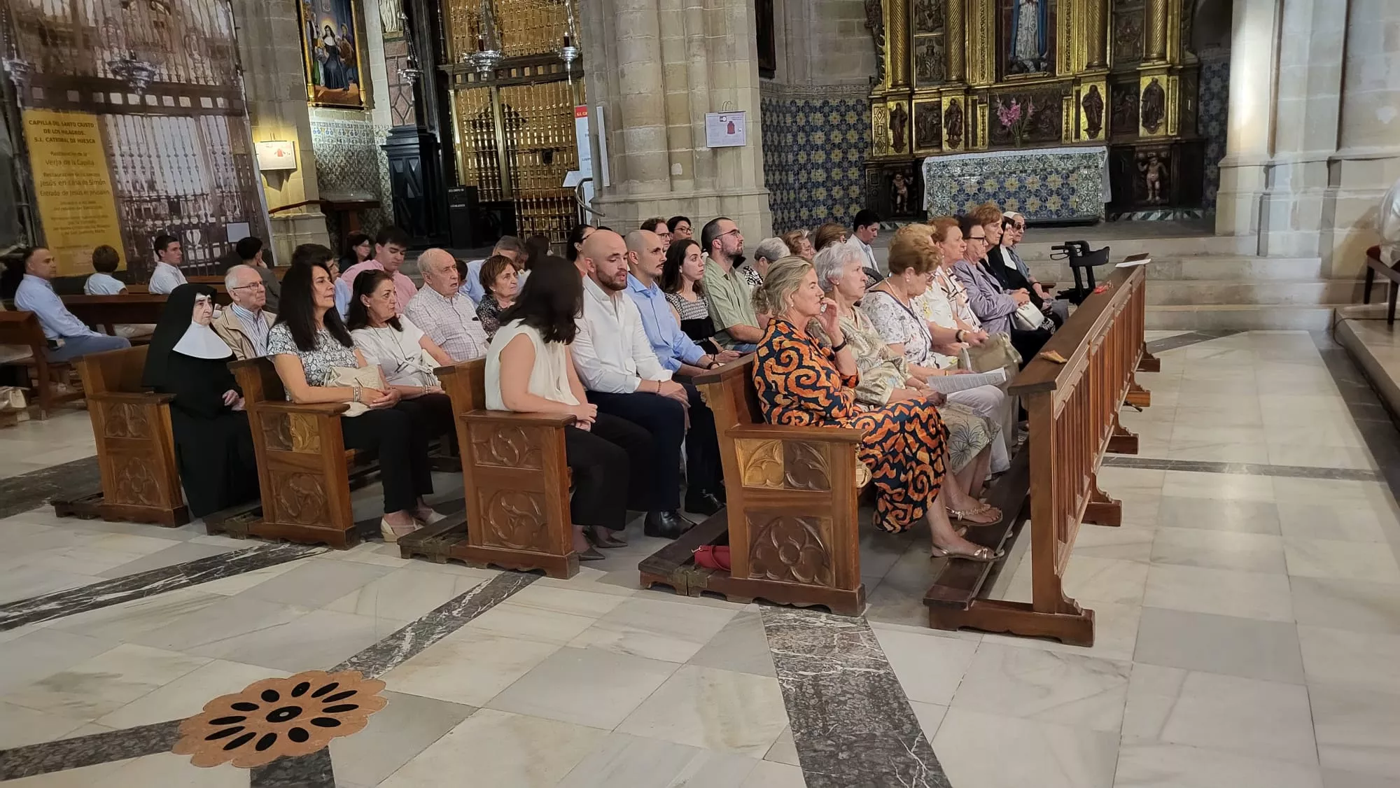 Ordenación sacerdotal de Reynaldo Jesús Cárdenas en Huesca