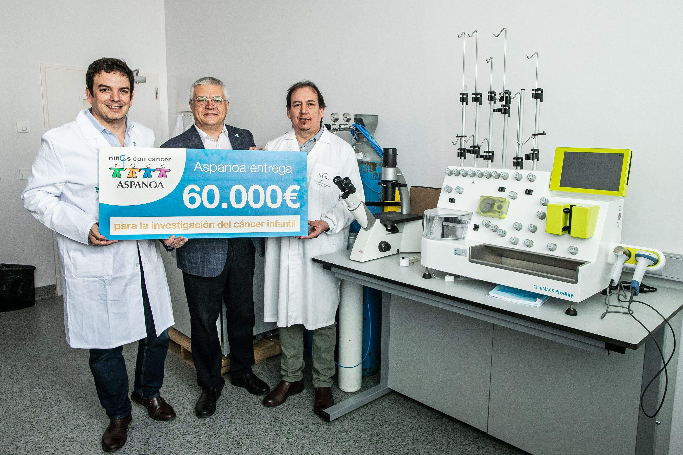 Las investigaciones cuentan con una gran aportación económica de Aspanoa