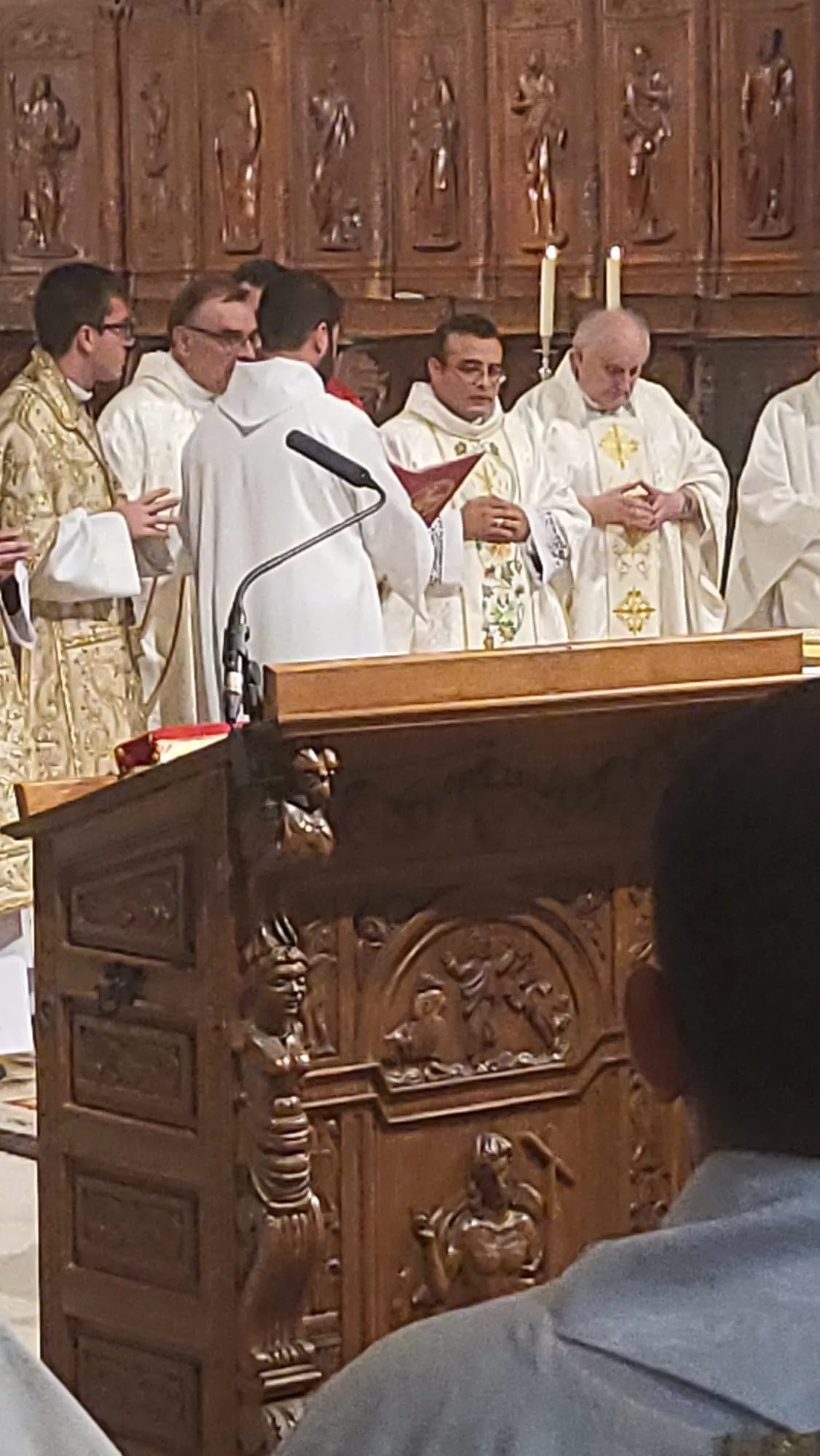 Ordenación sacerdotal de Reynaldo Jesús Cárdenas en Huesca