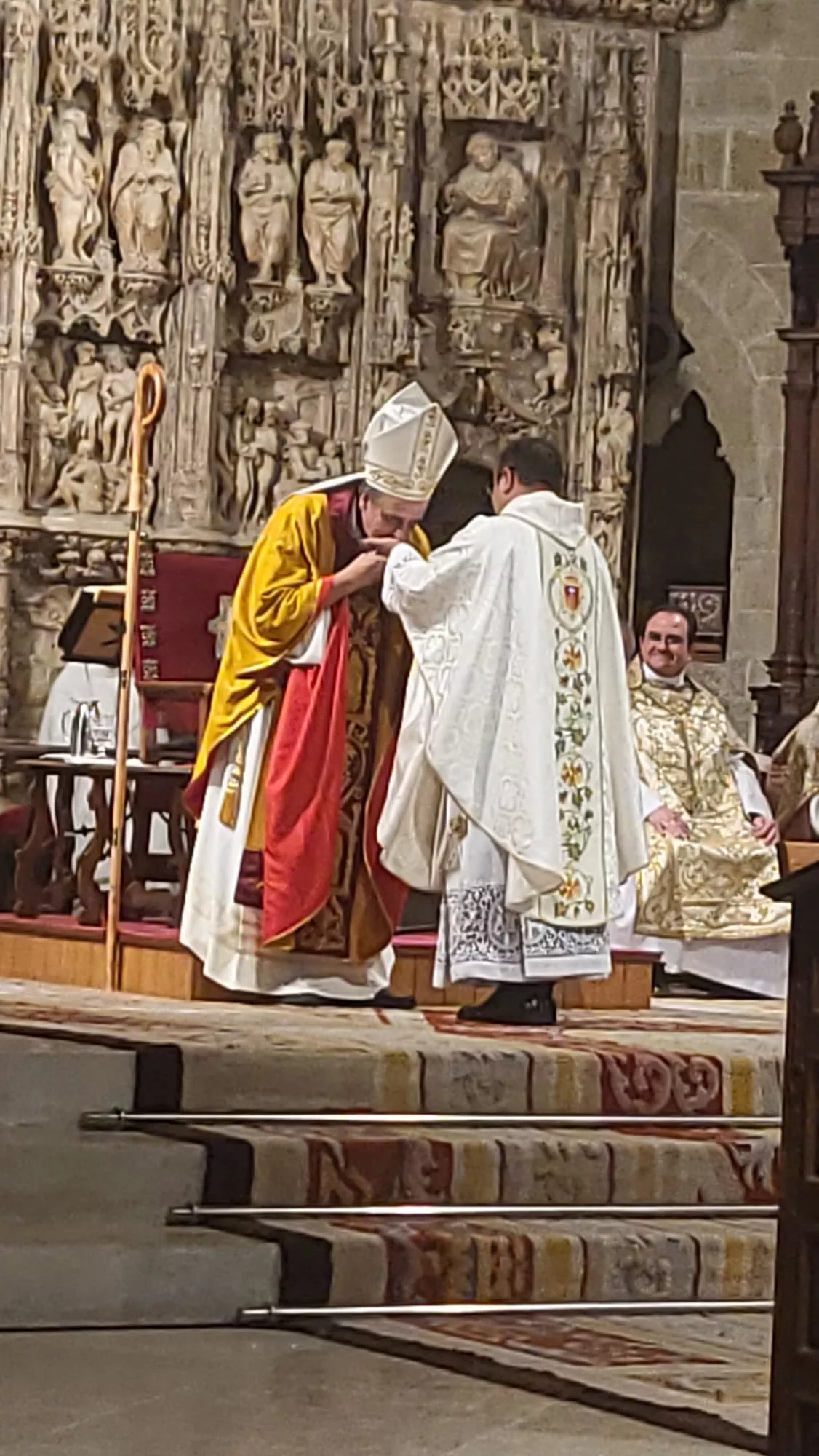 Ordenación sacerdotal de Reynaldo Jesús Cárdenas en Huesca