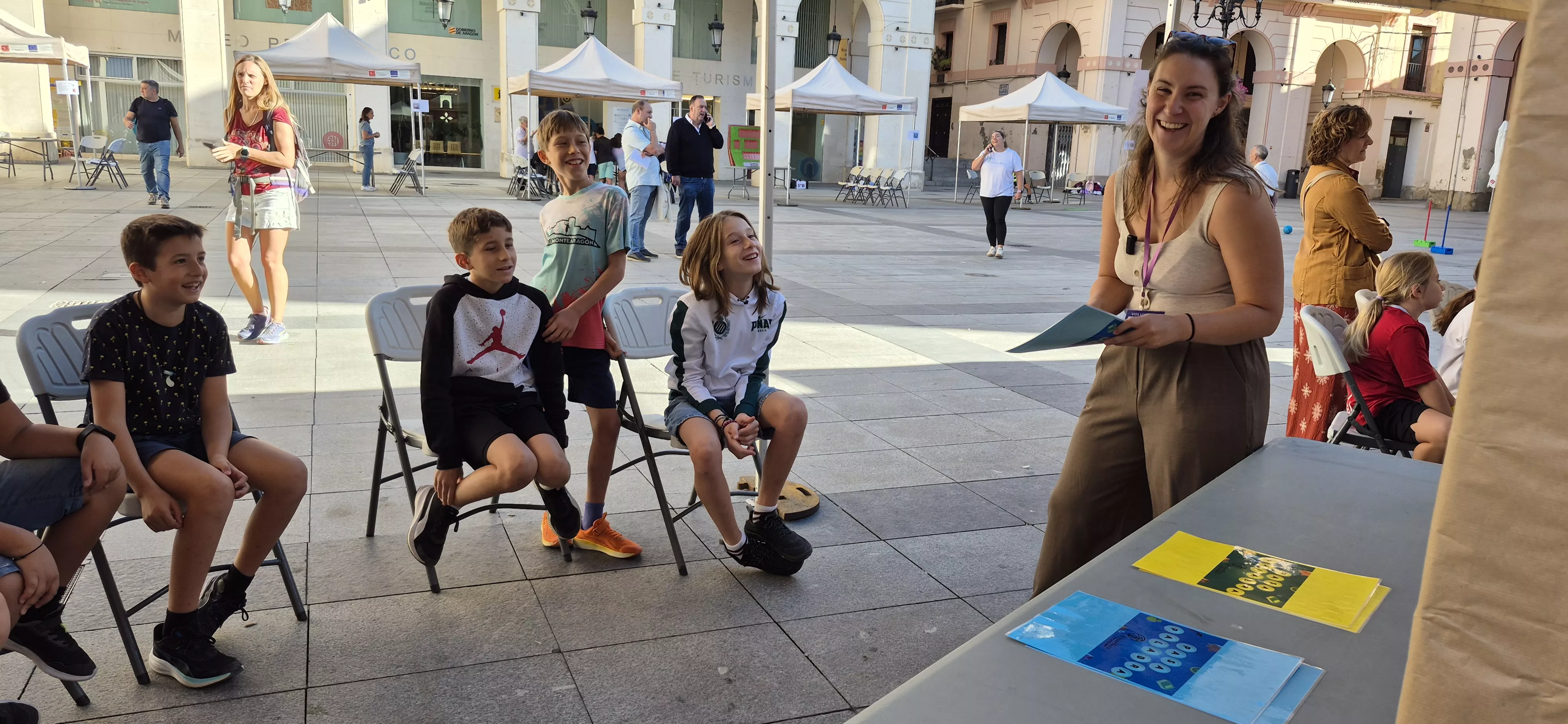 Conmemoración del Día del Alzhéimer en Huesca. Foto Myriam Martínez