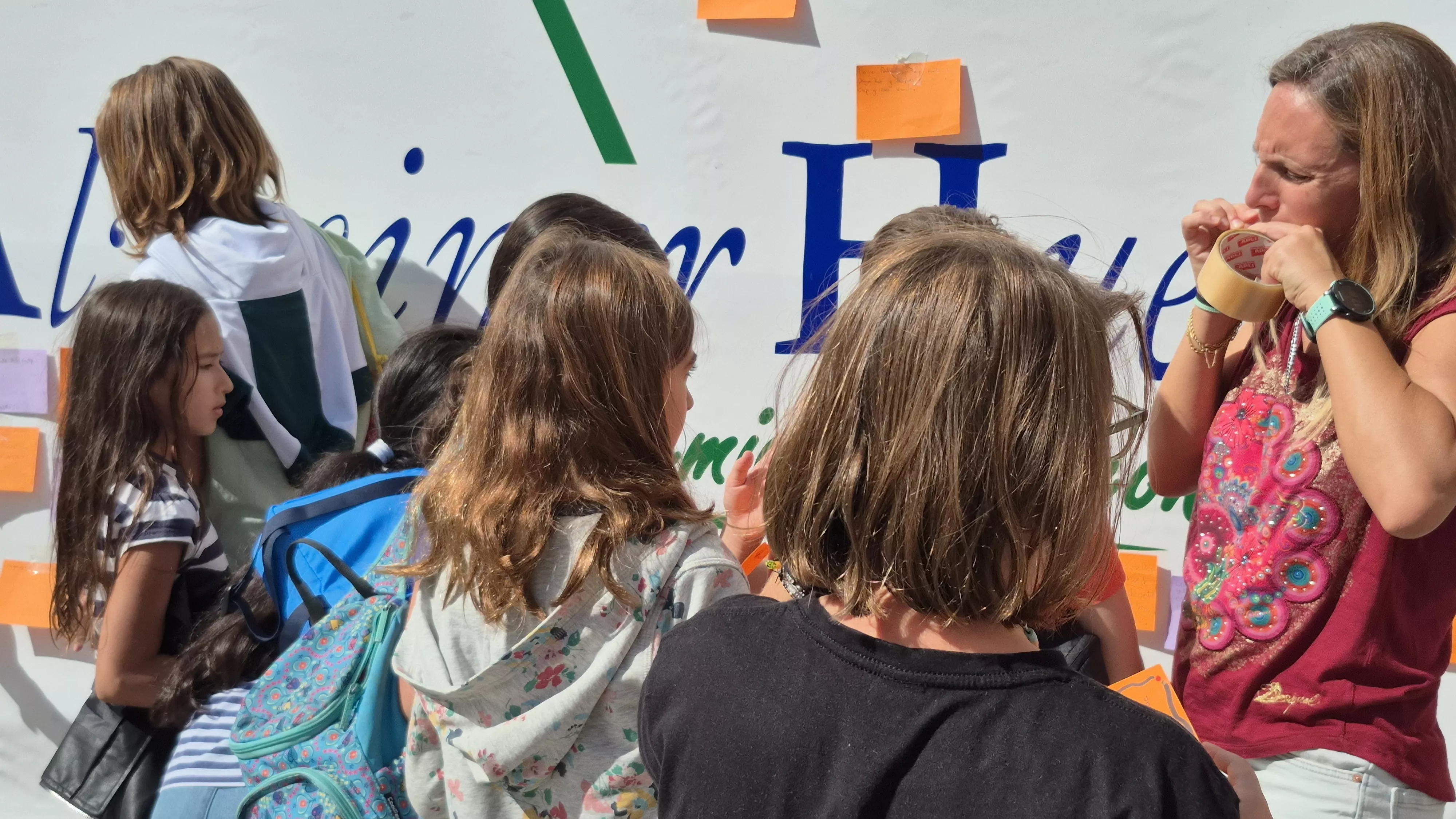 Conmemoración del Día del Alzhéimer en Huesca. Foto Myriam Martínez