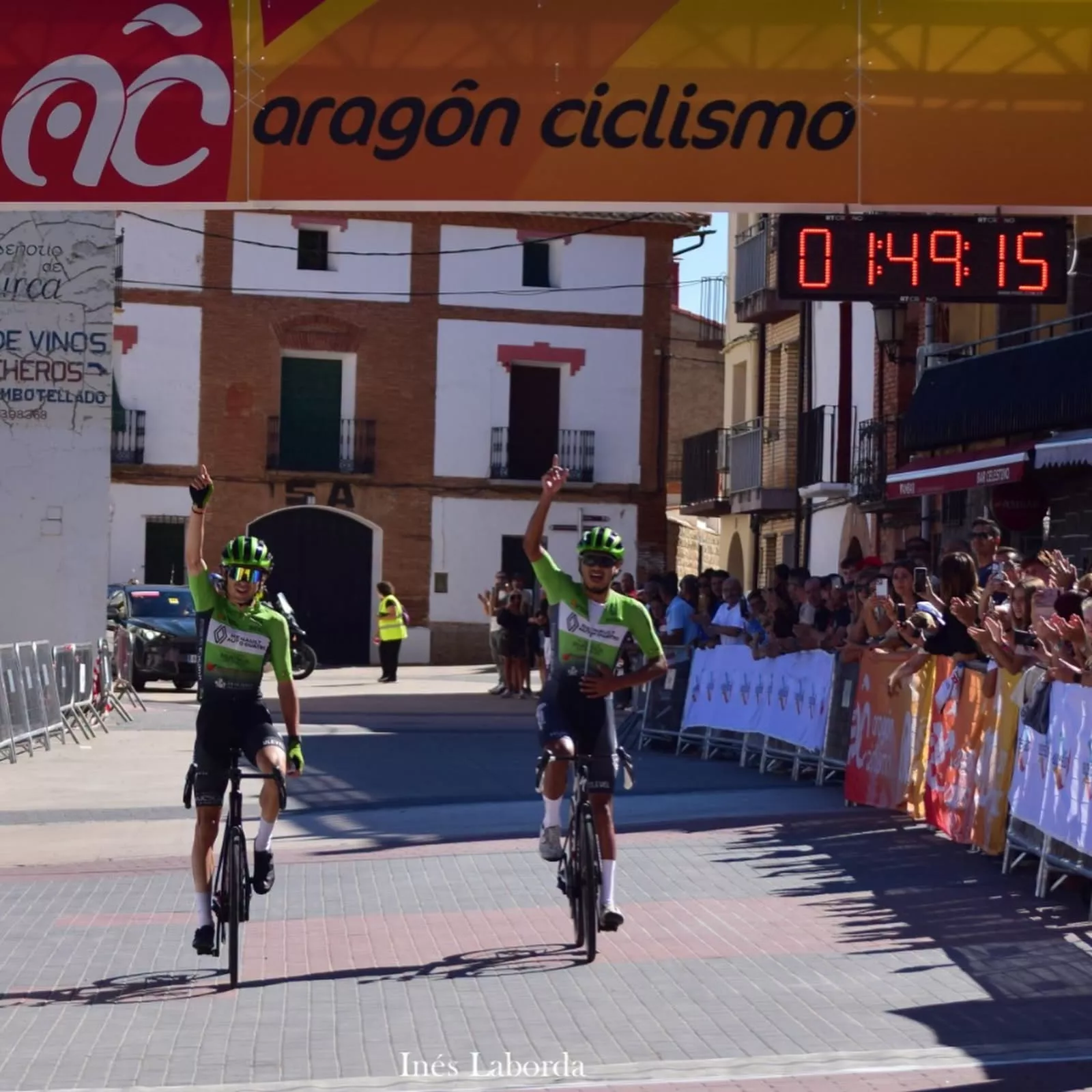 Pablo Jaray y Alejandro Vaca, primero y segundo en el Campeonato de Aragón