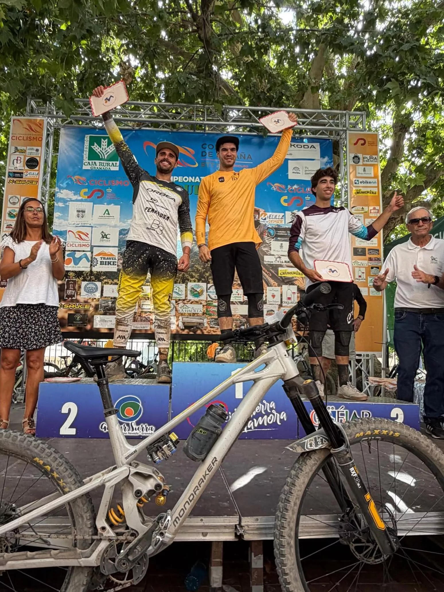 Gabi Torralda, ganador en Granada y líder de la Copa de España de enduro.
