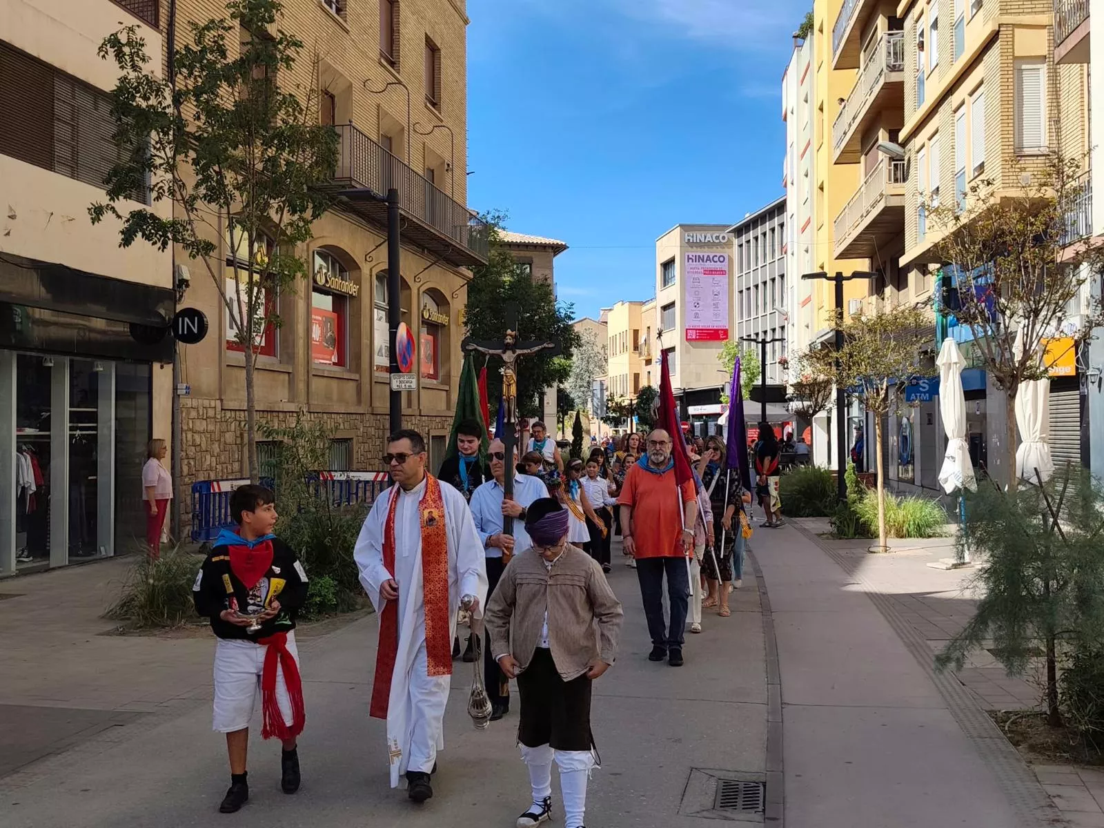 Último día de las fiestas de San Mateo de Monzón
