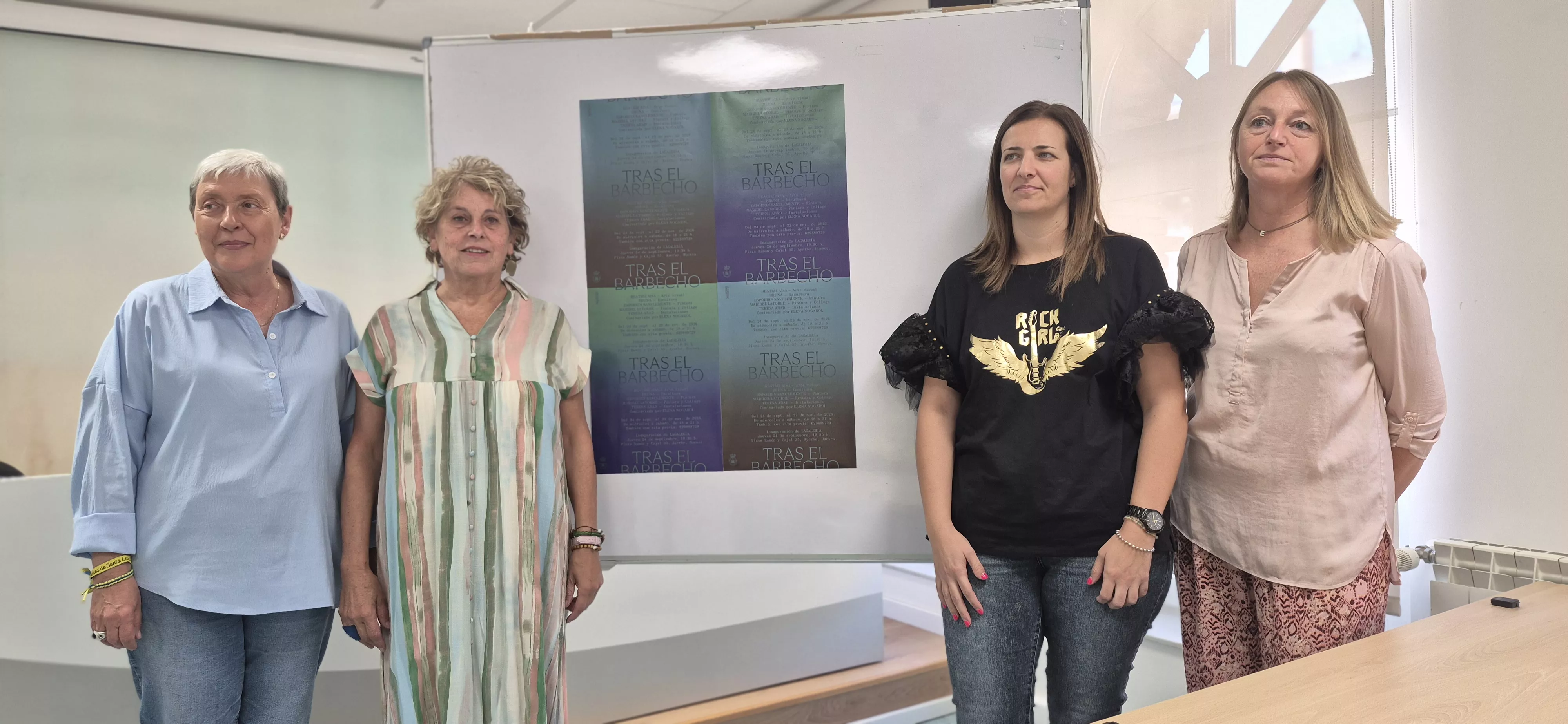 Marisa Latorre, Pilar Esporrín, Mónica Soler y Elena Nogarol. Foto Myriam Martínez