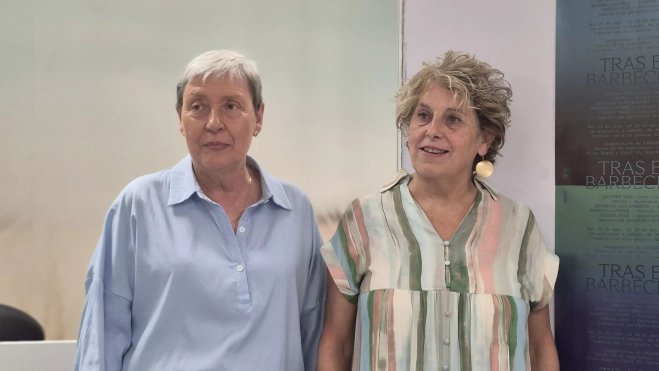 Marisa Latorre y Pilar Esporrín. Foto Myriam Martínez