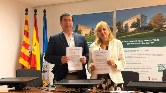 Nuevo convenio de Unizar y Riegos del Alto Aragón. Nuevo convenio de Unizar y Riegos del Alto Aragón.