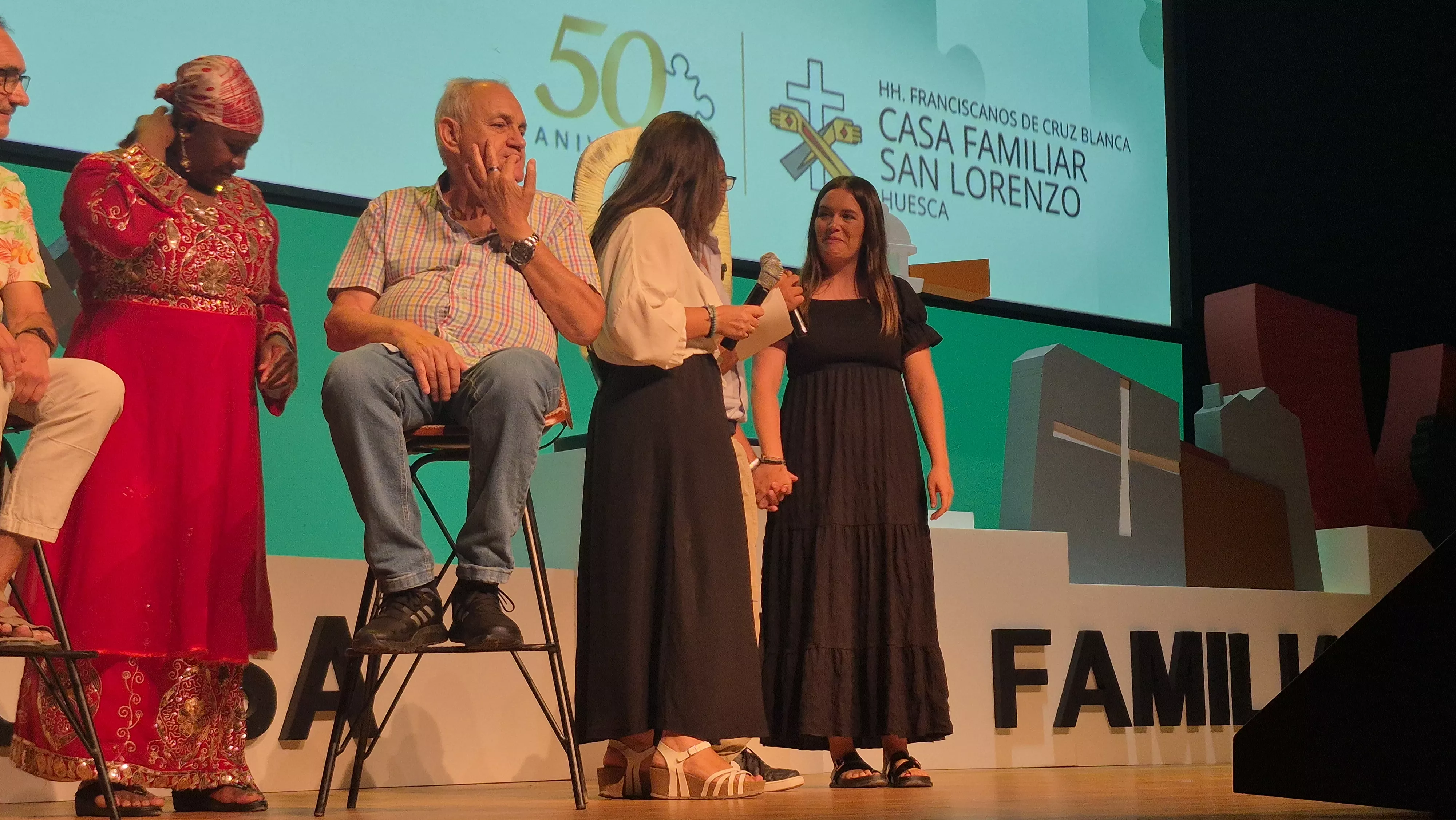 Celebración de los 50 años de Cruz Blanca en Huesca. Foto Myriam Martínez 