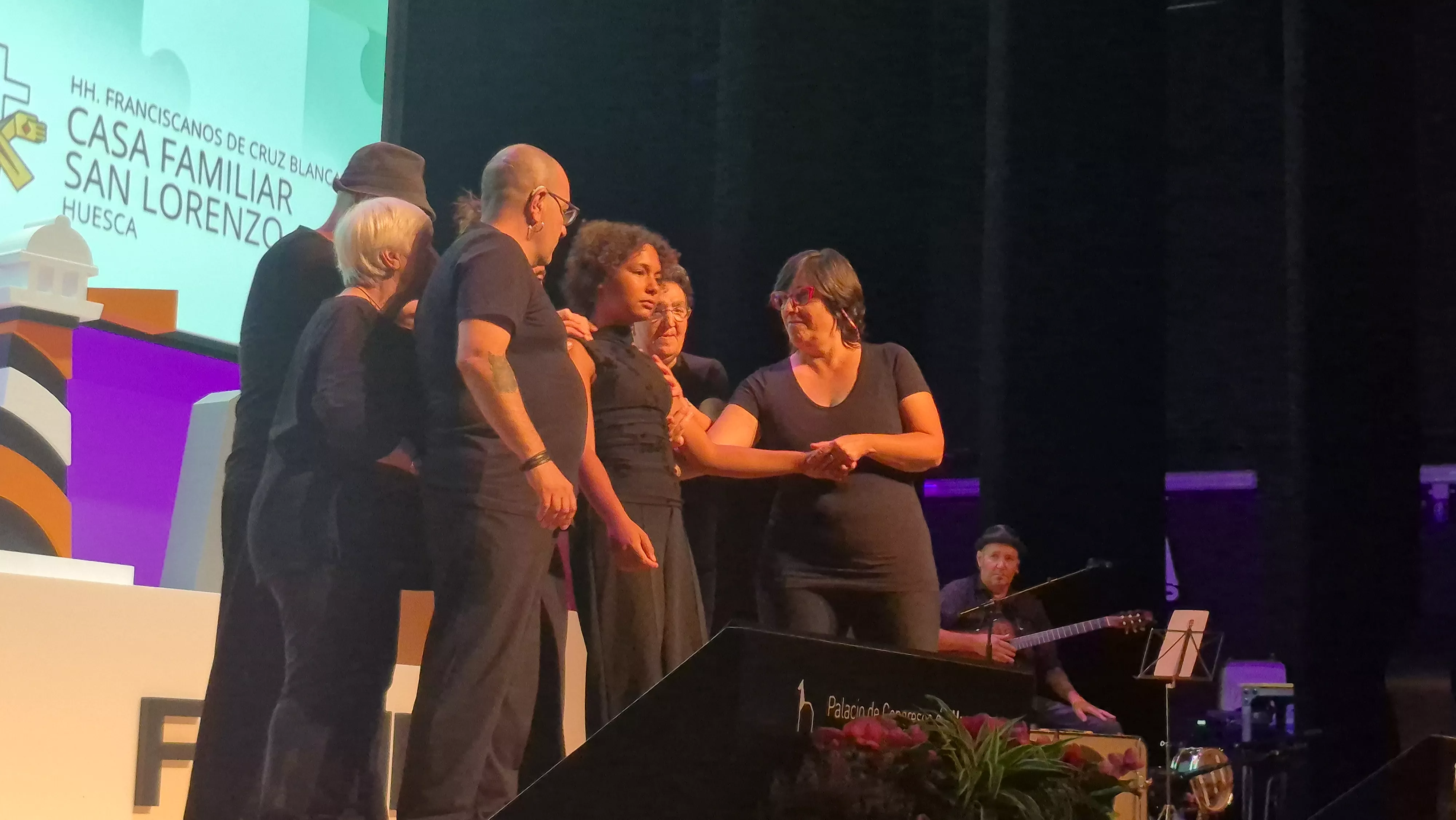Celebración de los 50 años de Cruz Blanca en Huesca. Foto Myriam Martínez 