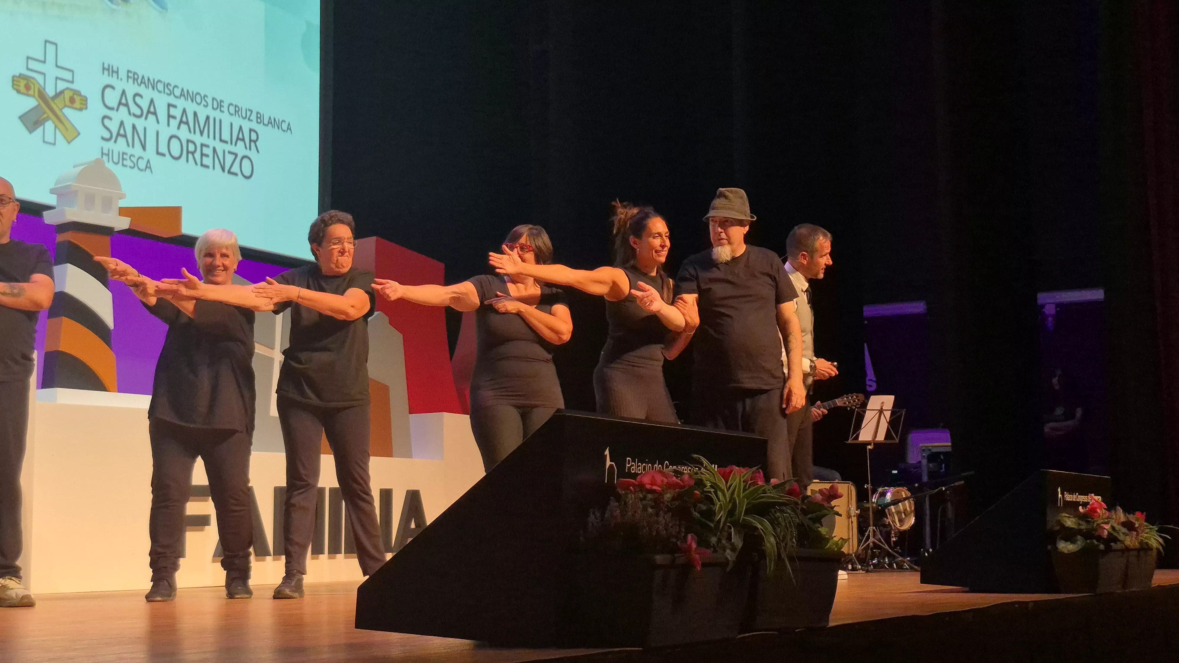 Celebración de los 50 años de Cruz Blanca en Huesca. Foto Myriam Martínez 