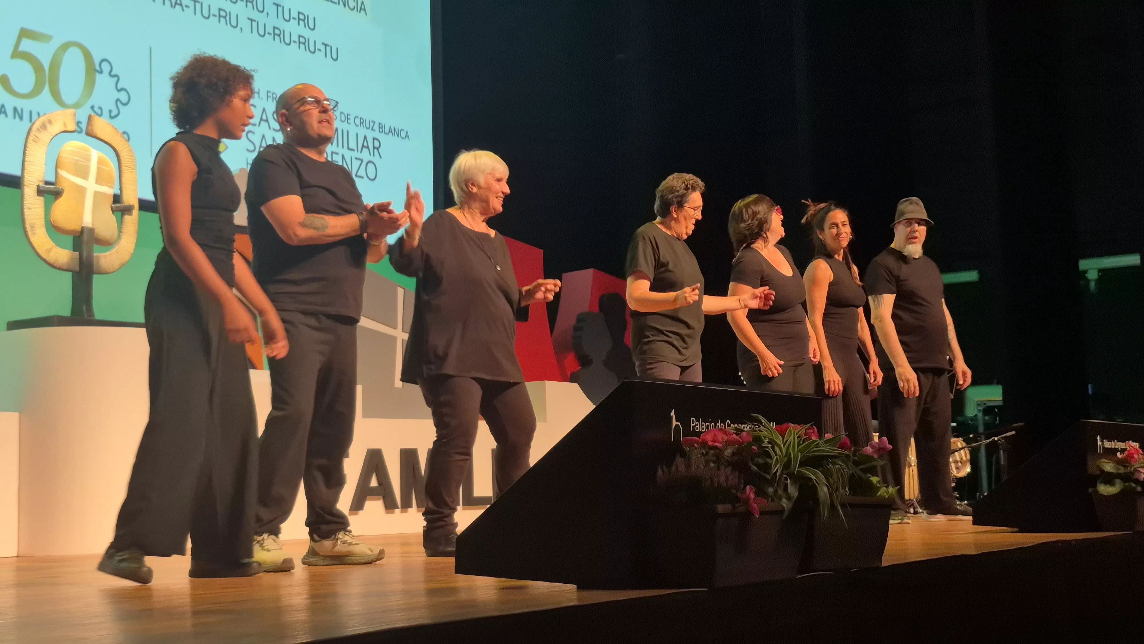 Celebración de los 50 años de Cruz Blanca en Huesca. Foto Myriam Martínez 