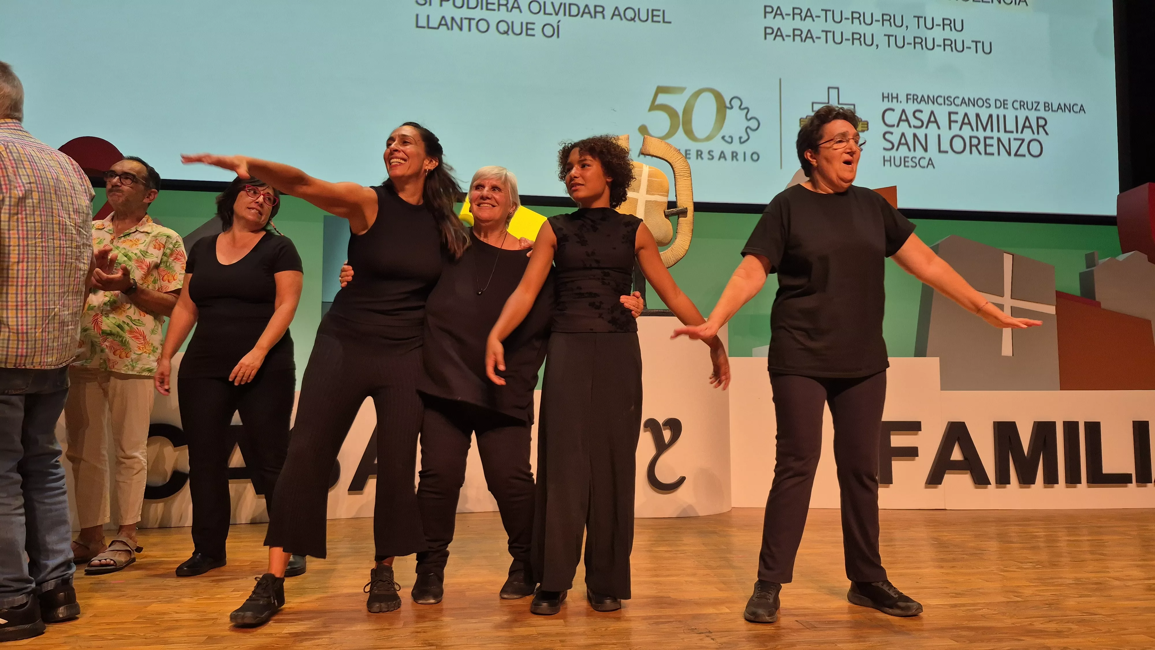 Celebración de los 50 años de Cruz Blanca en Huesca. Foto Myriam Martínez 