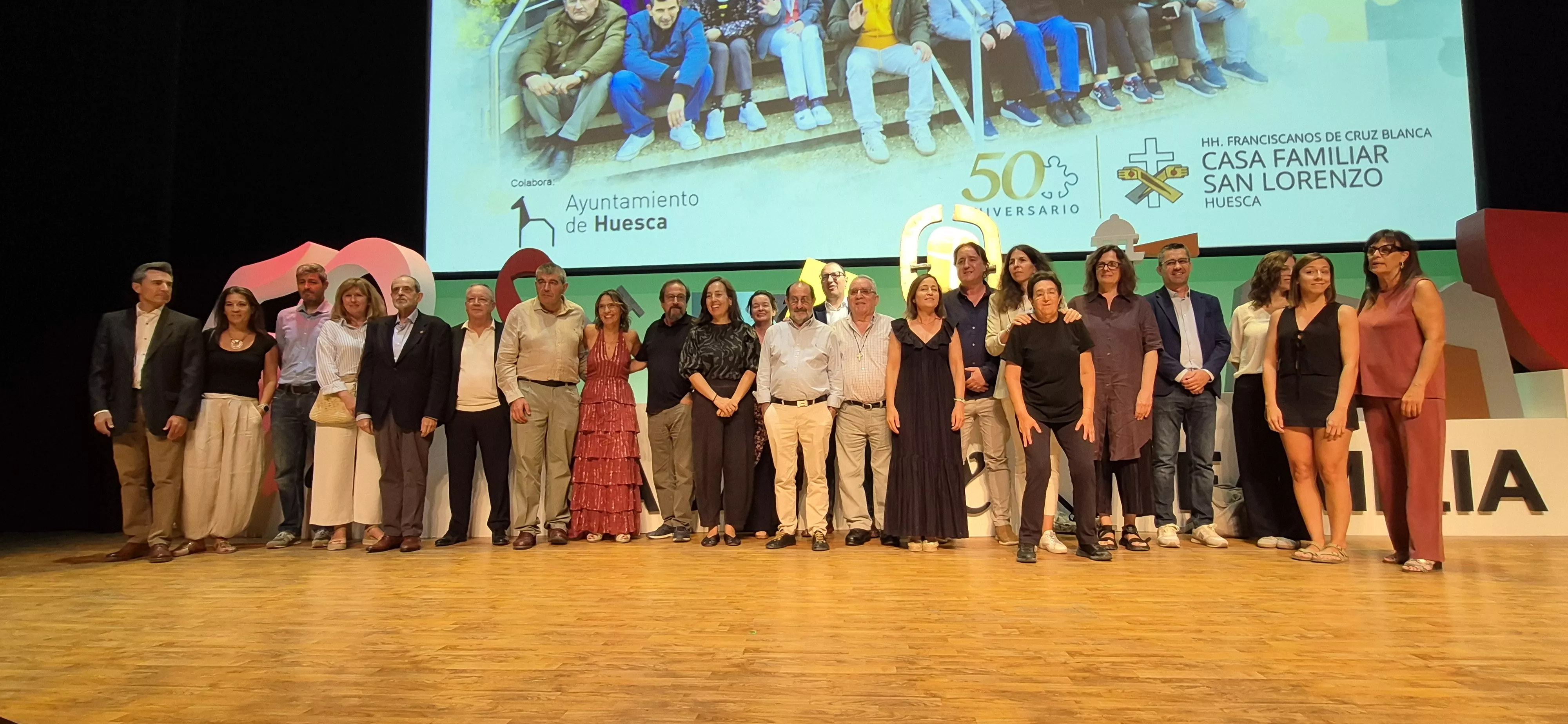Celebración de los 50 años de Cruz Blanca en Huesca. Foto Myriam Martínez 