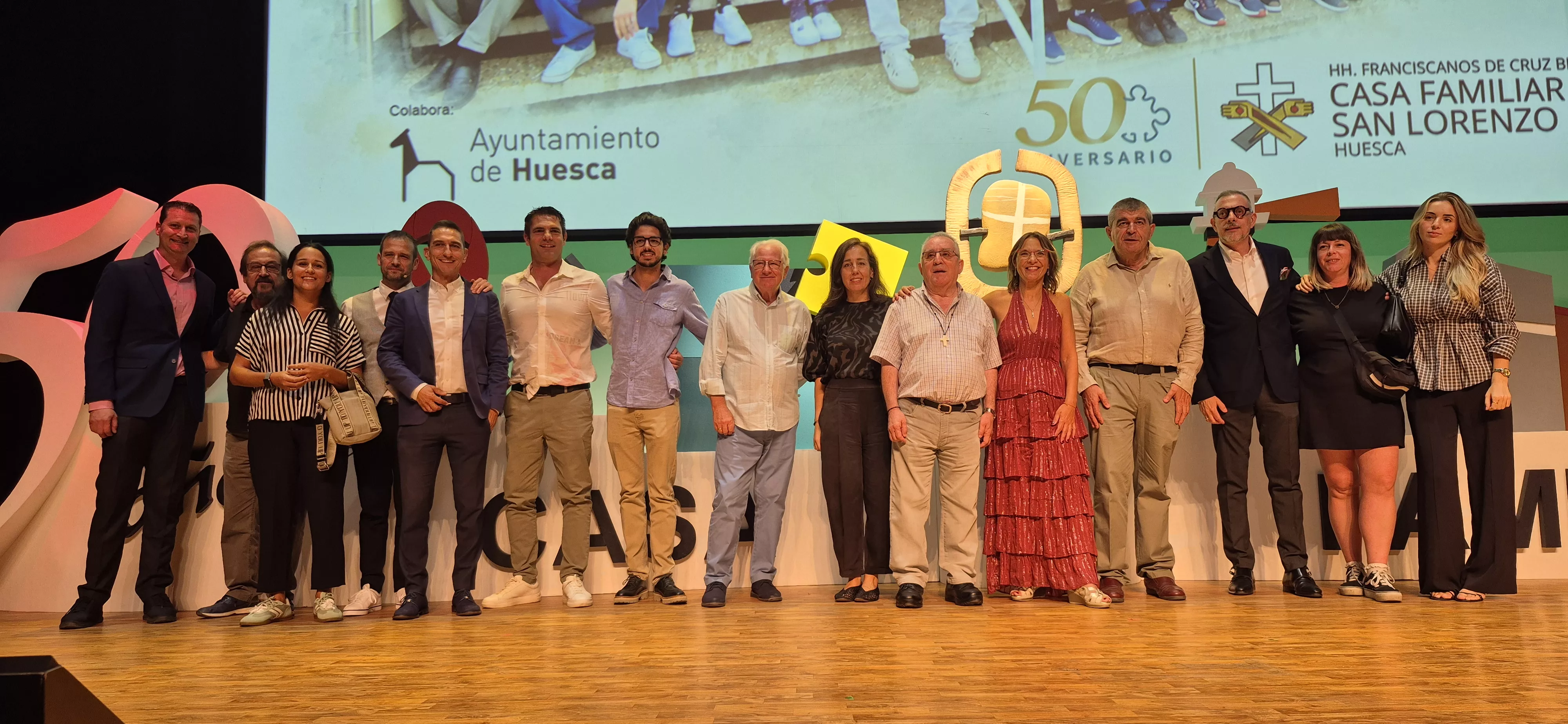 Celebración de los 50 años de Cruz Blanca en Huesca. Foto Myriam Martínez 