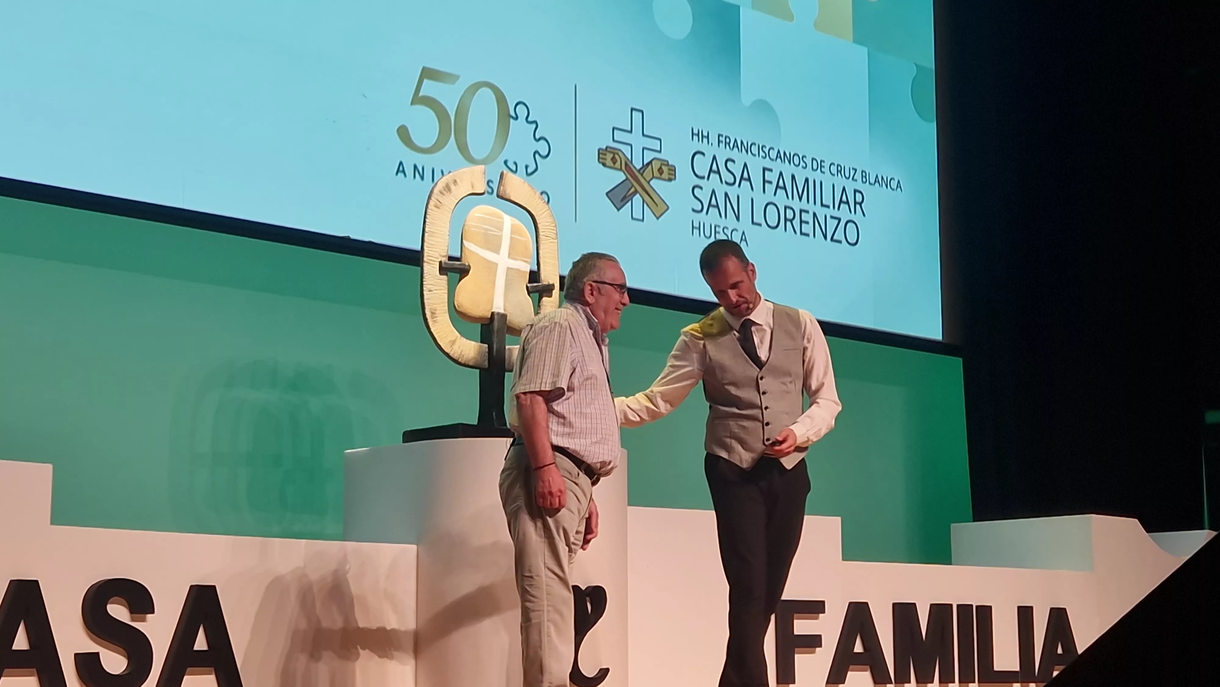 Celebración de los 50 años de Cruz Blanca en Huesca. Foto Myriam Martínez 