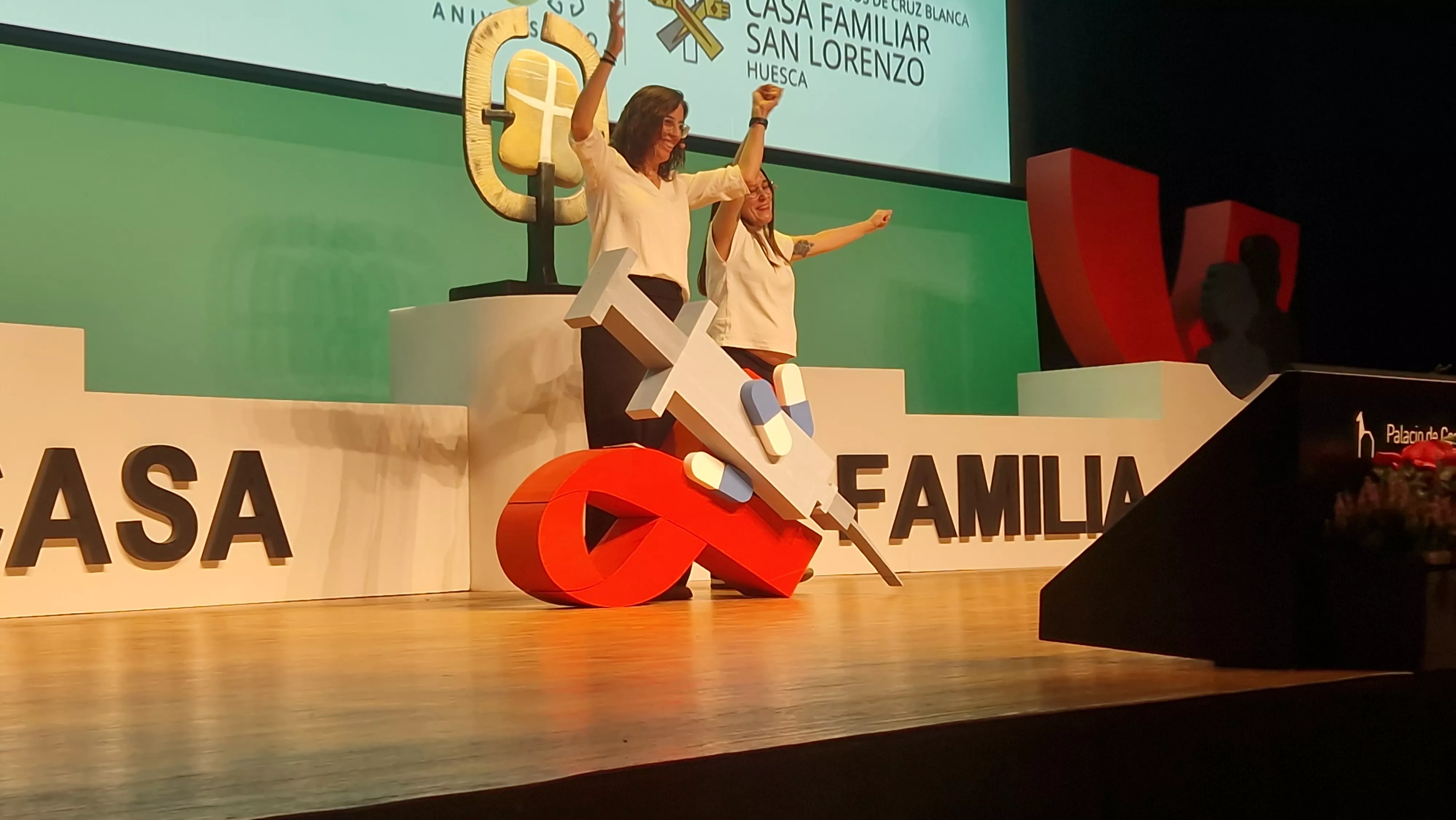 Celebración de los 50 años de Cruz Blanca en Huesca. Foto Myriam Martínez 