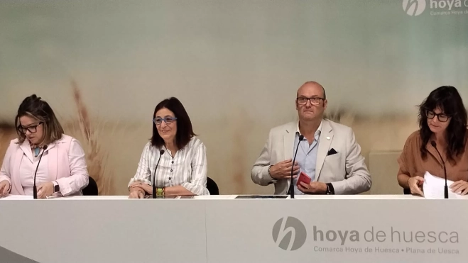 Sonia Latre, Susana Magán, Miguel Torres y Merche Albero Sonia Latre, Susana Magán, Miguel Torres y Merche Albero
