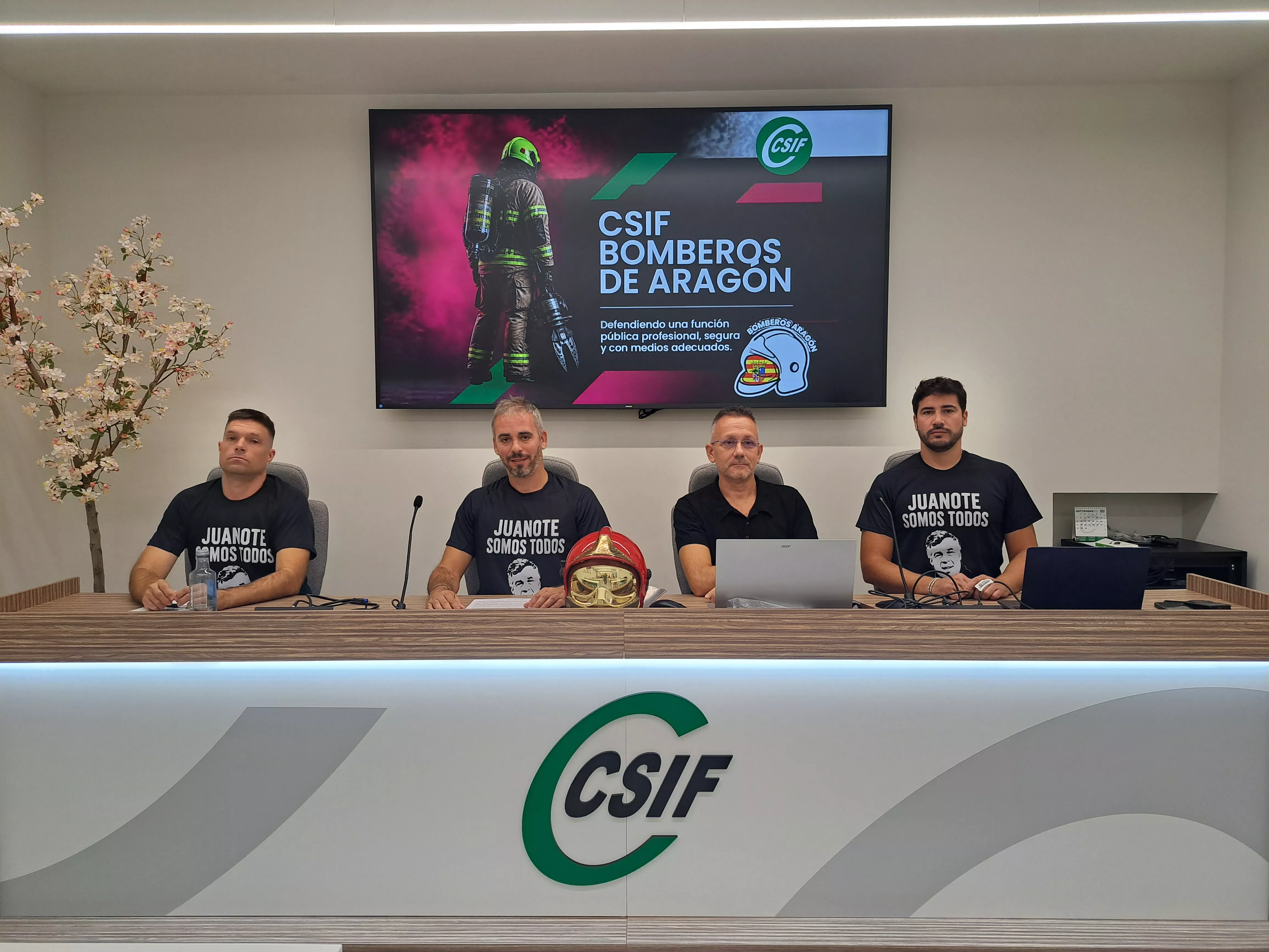 CSIF alerta de la falta de 48 bomberos en la DPH y del recurso estructural a las horas extra.