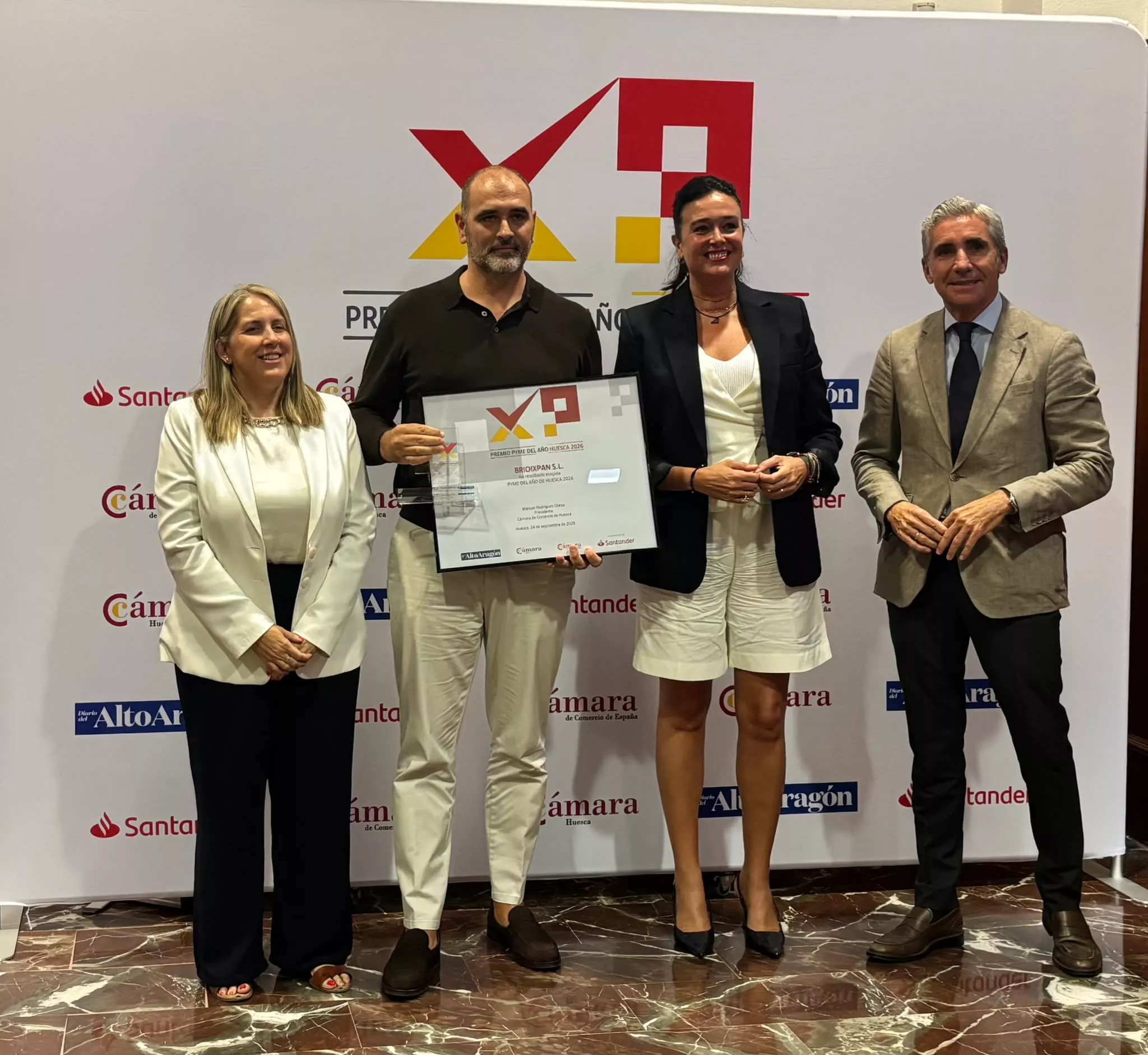 Brioixpan, Premio Pyme del Año 2026 de Huesca.