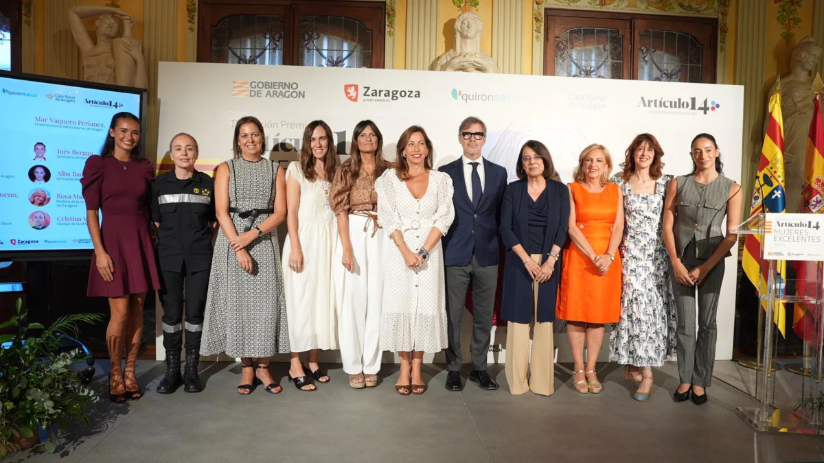 Premios Mujeres Excelentes de Aragón. Foto: Artículo 14
