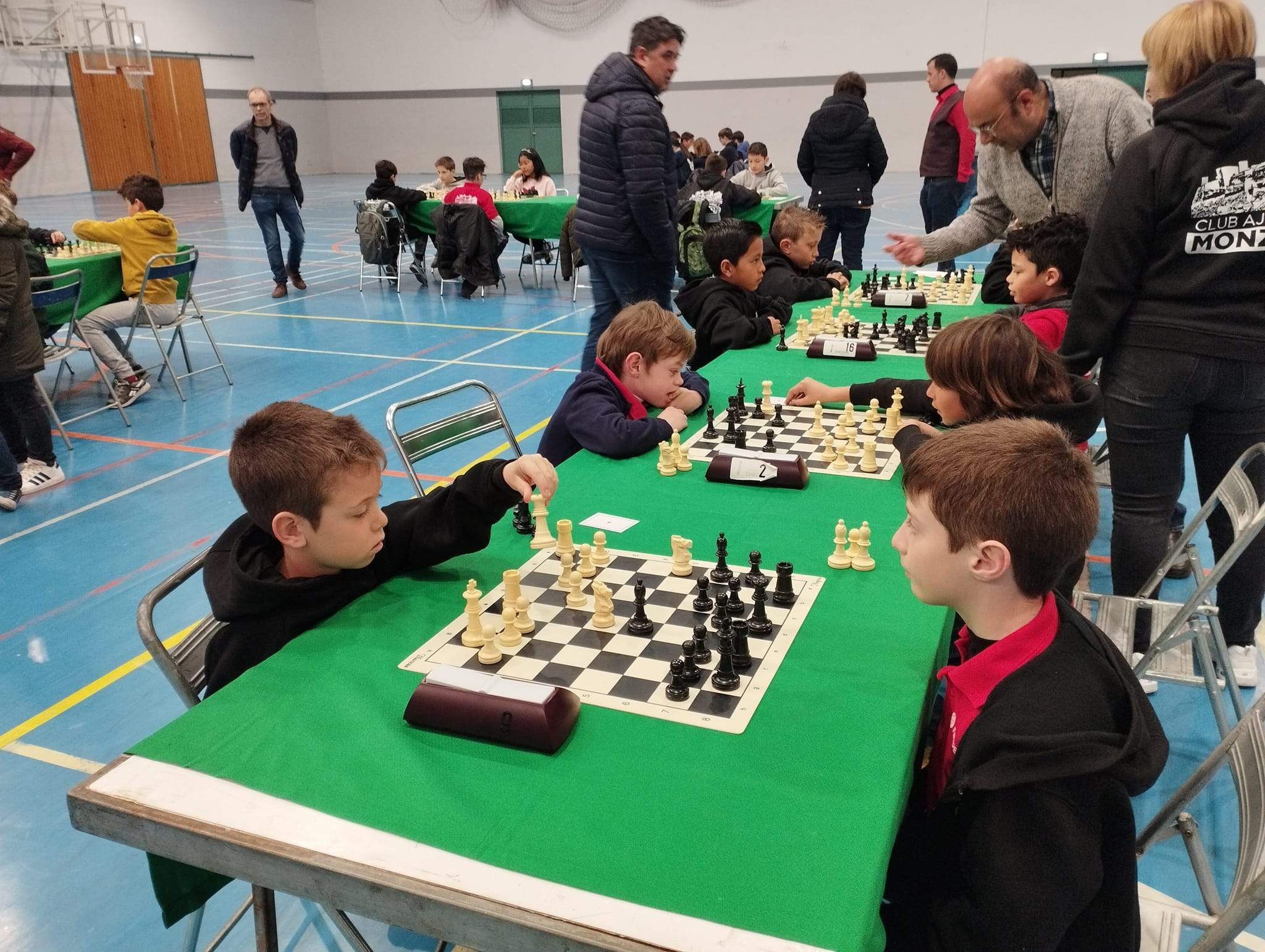 Imágenes del Campeonato Provincial Escolar de ajedrez por equipos