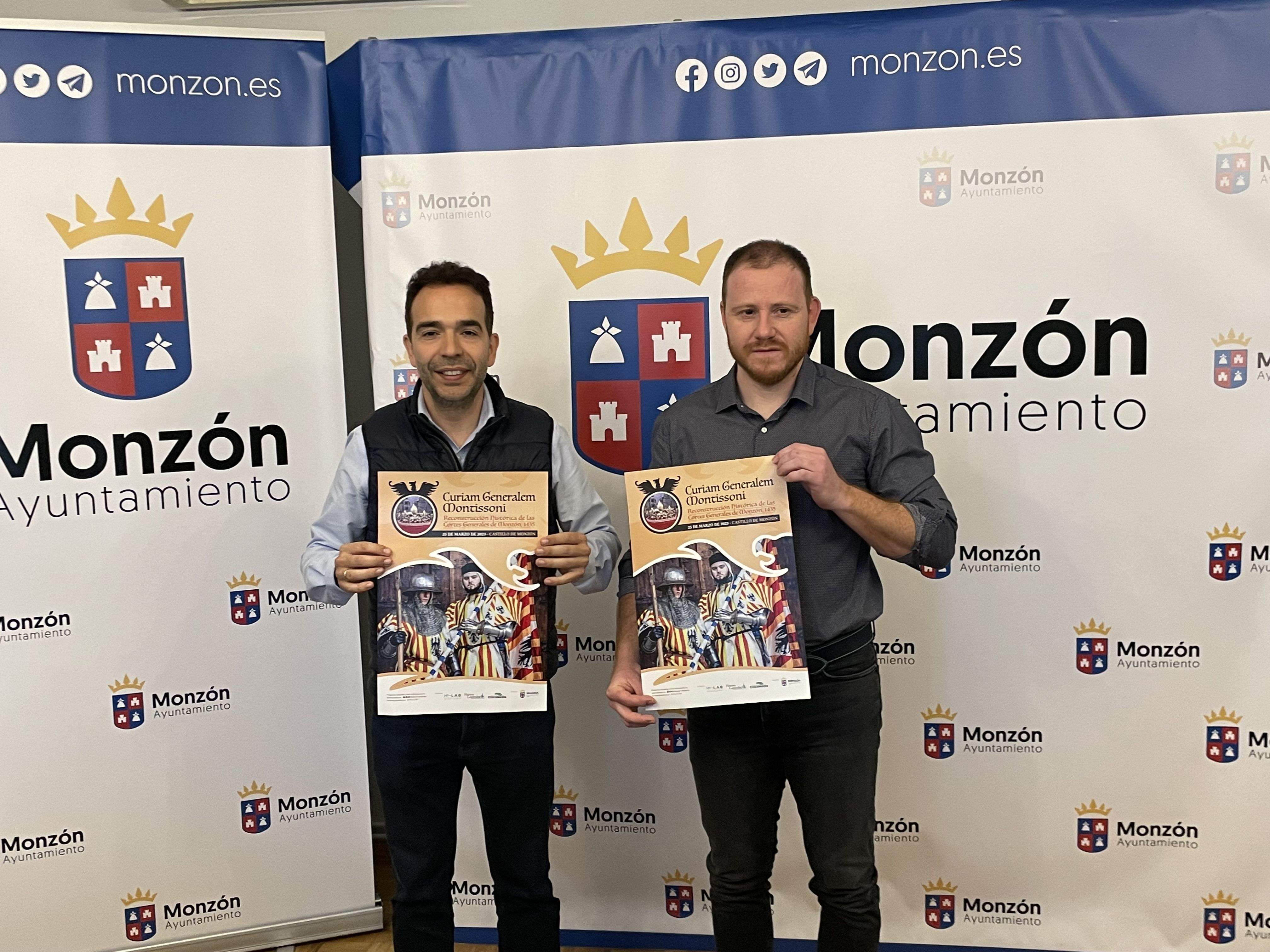 Guerrero y Español han presentado la recreación histórica de la celebración de las Cortes de la Corona de Aragón.