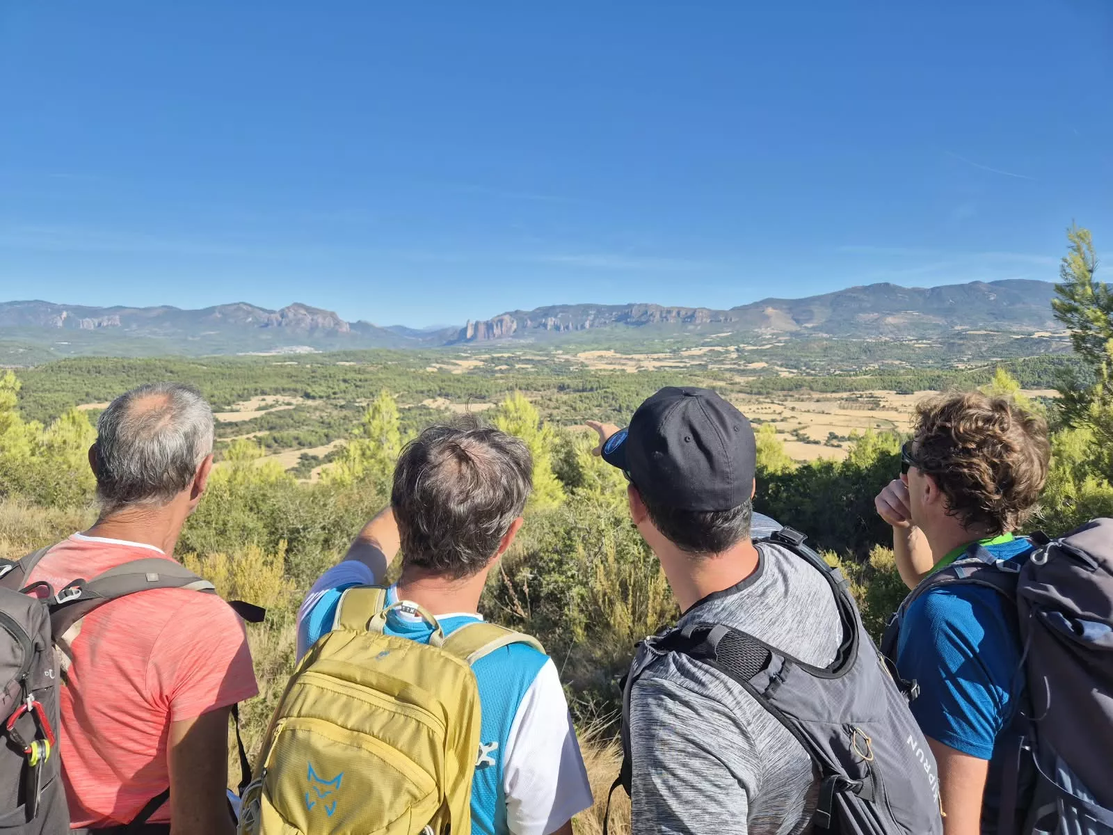 10 Reto 10 Cimas de los Javieres, en circular en Biscarrués