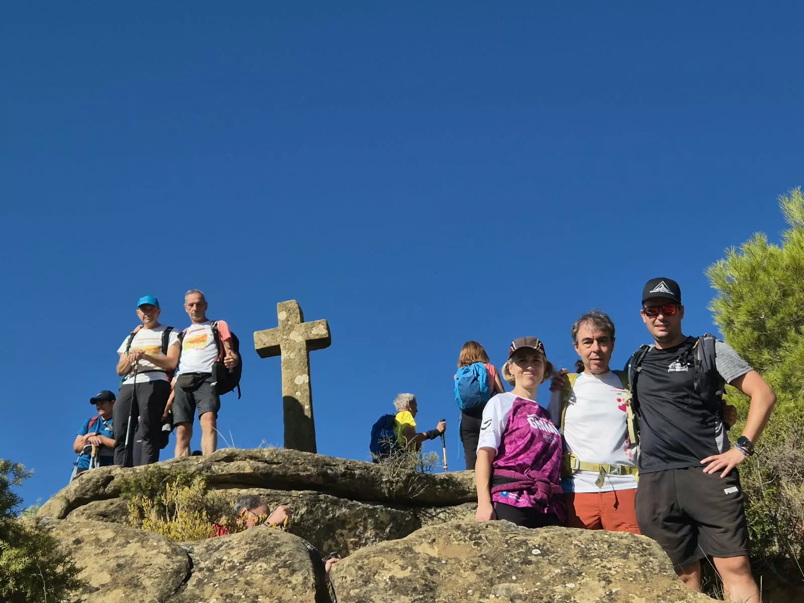 10 Reto 10 Cimas de los Javieres, en circular en Biscarrués