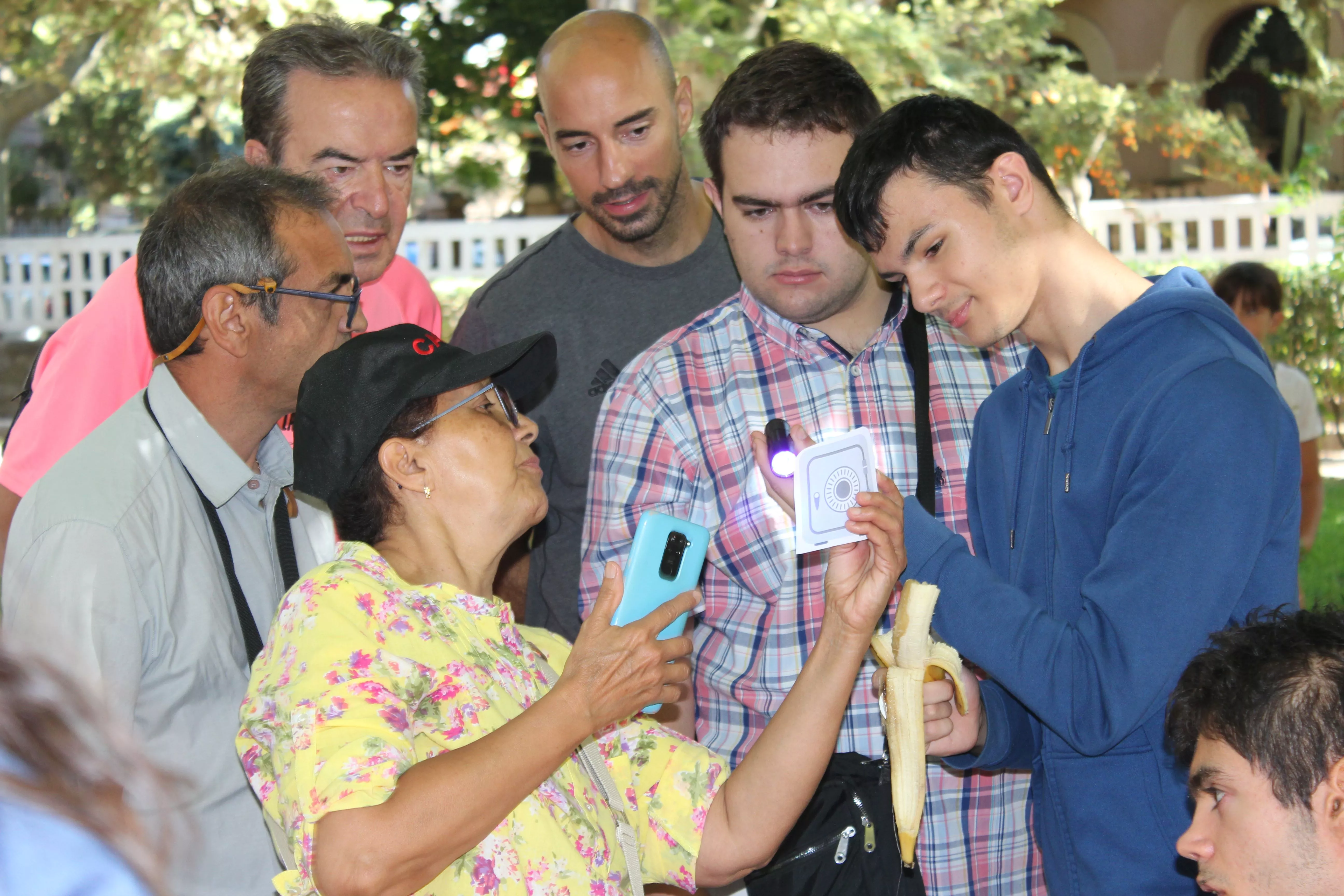 Escape Room "Los colores" celebrado en el Parque Miguel Servet de Huesca
