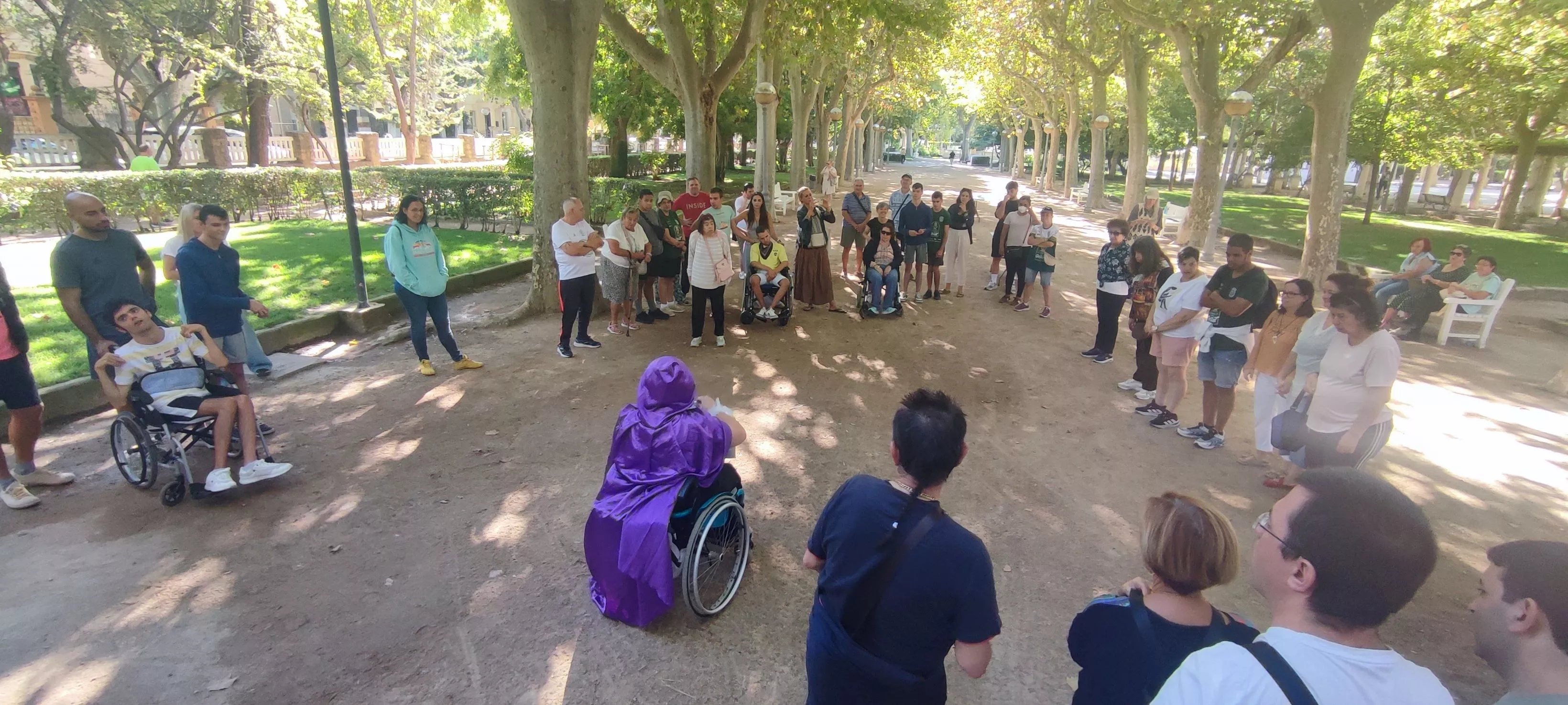Escape Room "Los colores" celebrado en el Parque Miguel Servet de Huesca