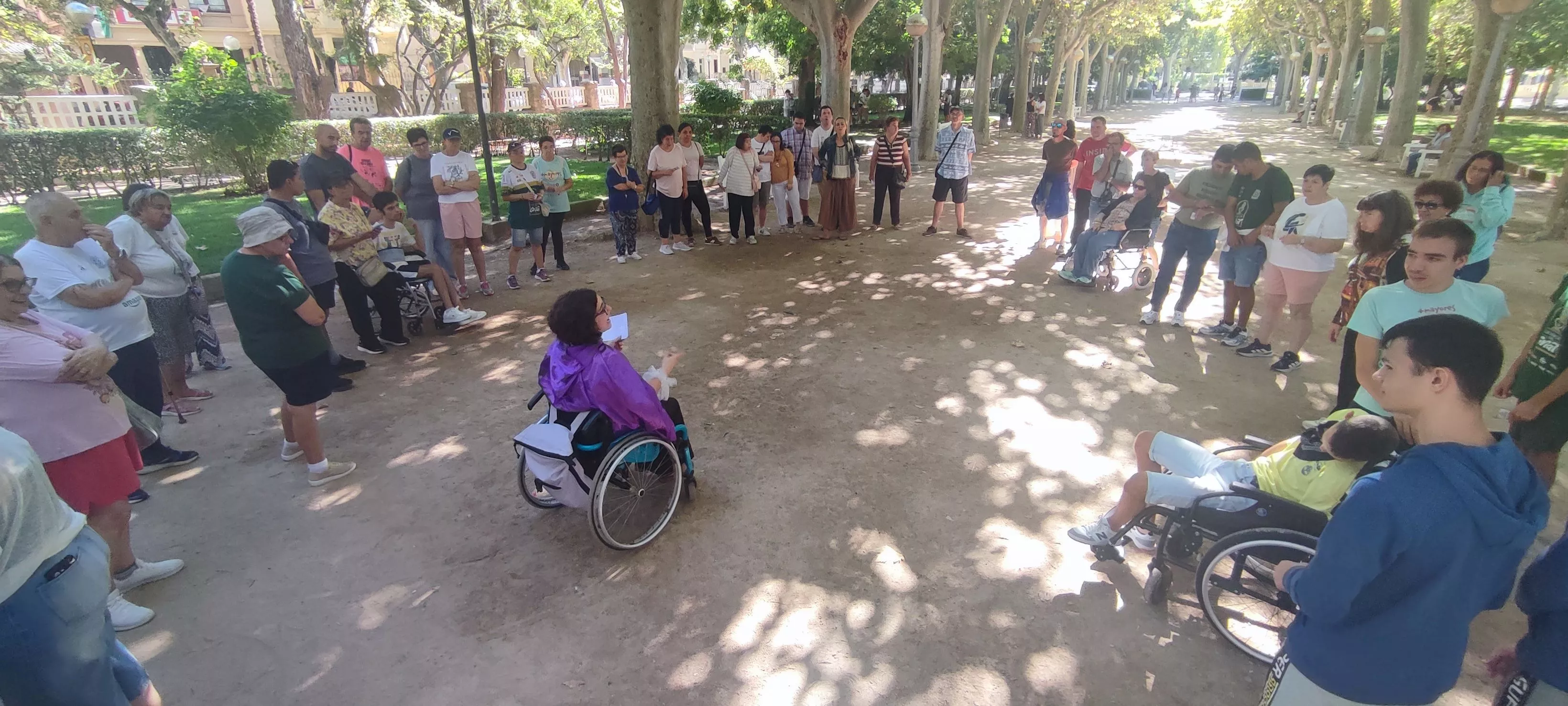 Escape Room "Los colores" celebrado en el Parque Miguel Servet de Huesca