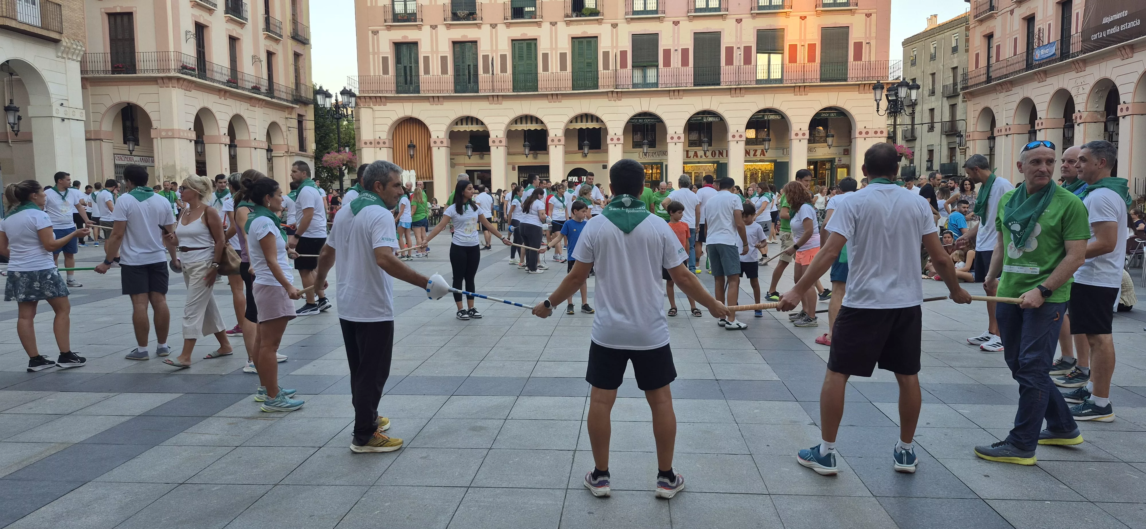 El Degollau en las Jornadas Provinciales de Educación Física. Foto Myriam Martínez