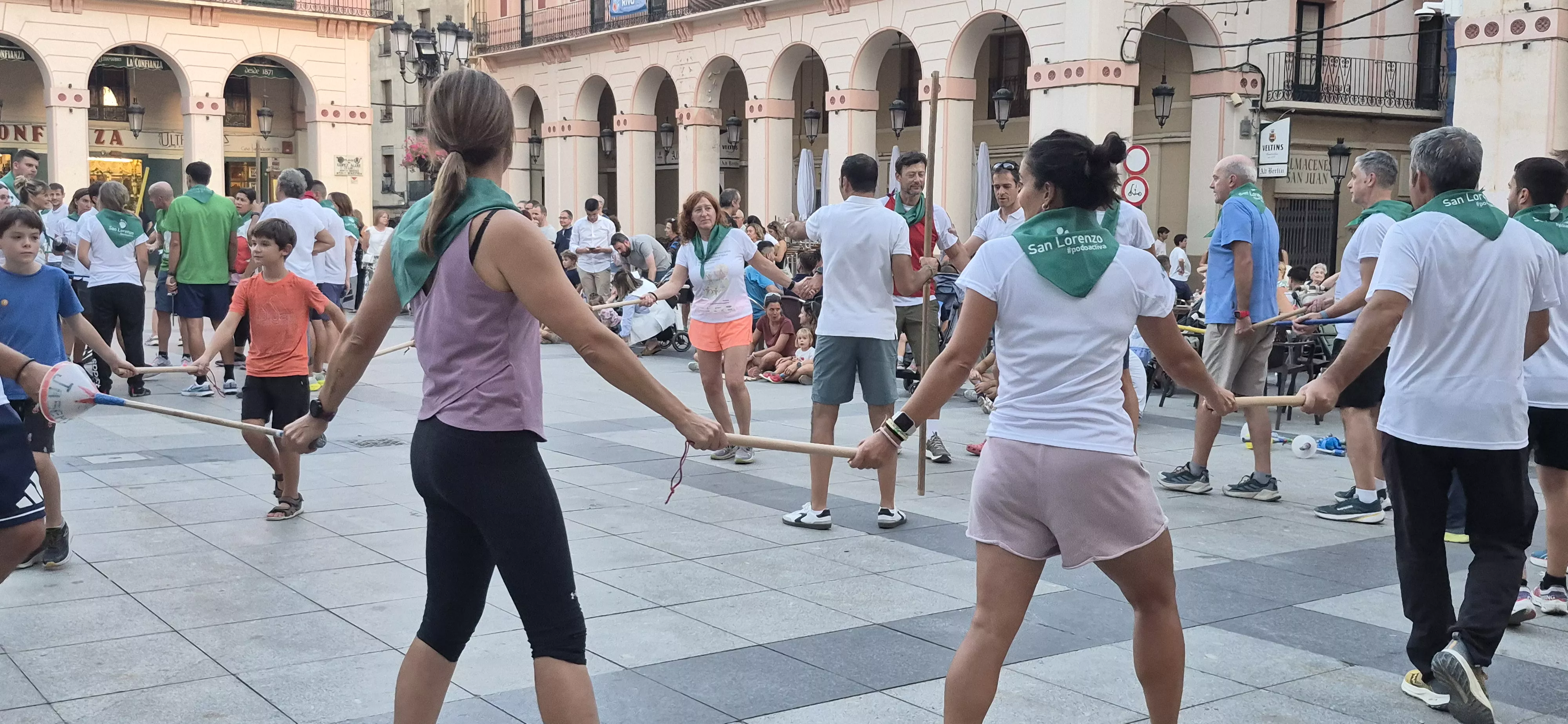 El Degollau en las Jornadas Provinciales de Educación Física. Foto Myriam Martínez