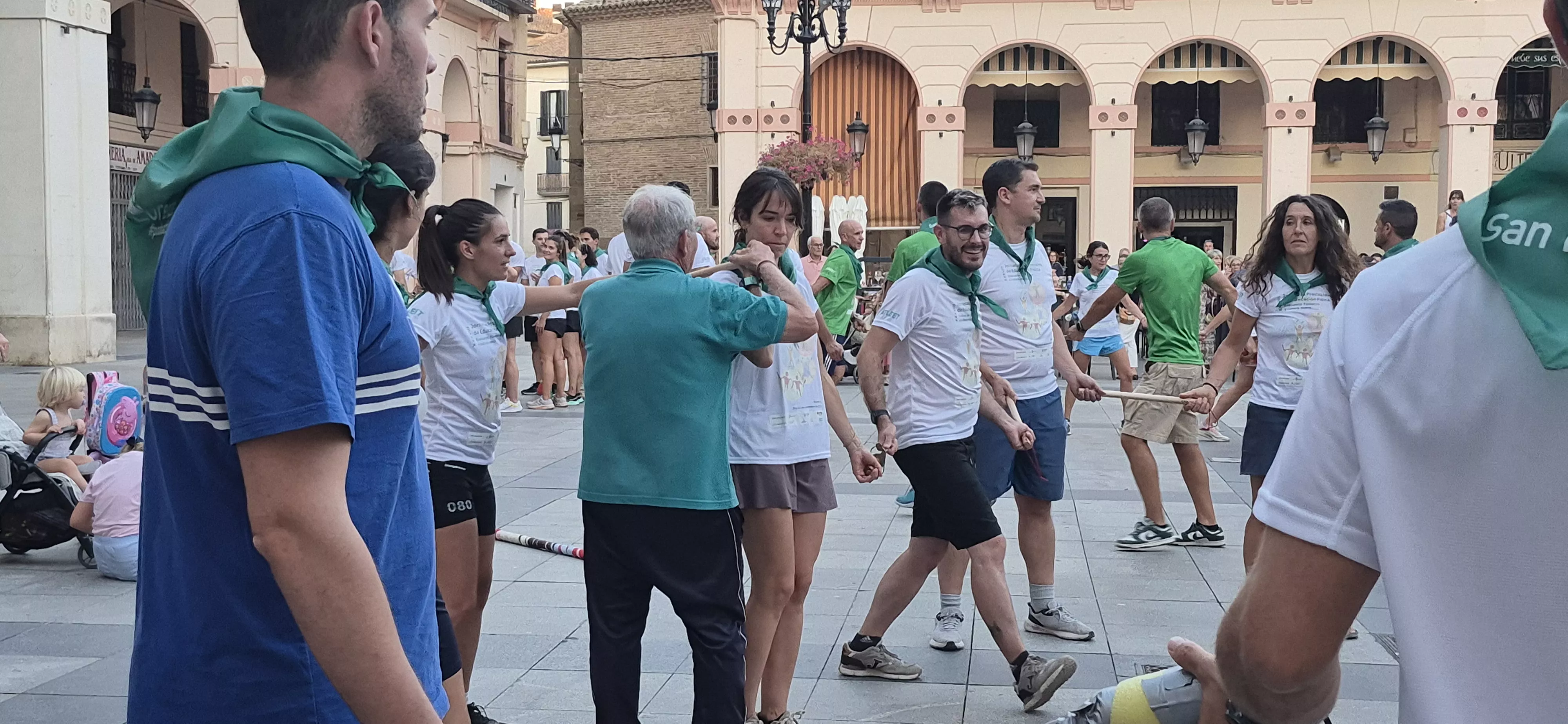 El Degollau en las Jornadas Provinciales de Educación Física. Foto Myriam Martínez