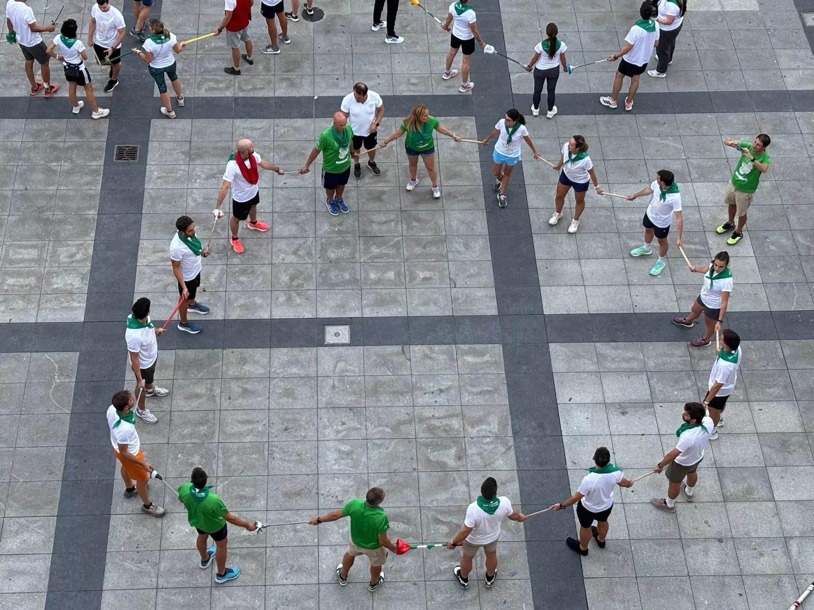 El Degollau en las Jornadas Provinciales de Educación Física. Foto Eduardo Generelo