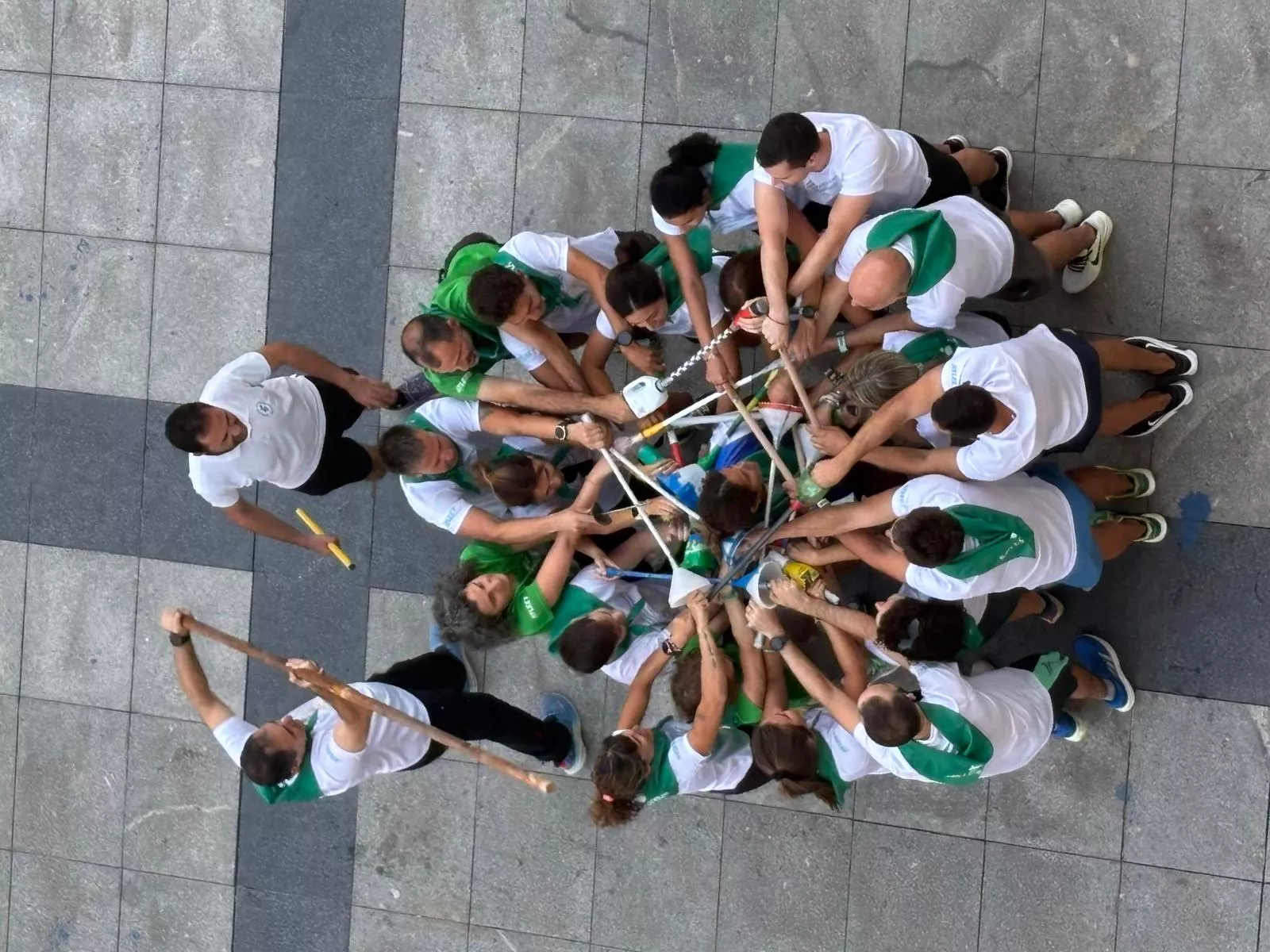 El Degollau en las Jornadas Provinciales de Educación Física. Foto Eduardo Generelo