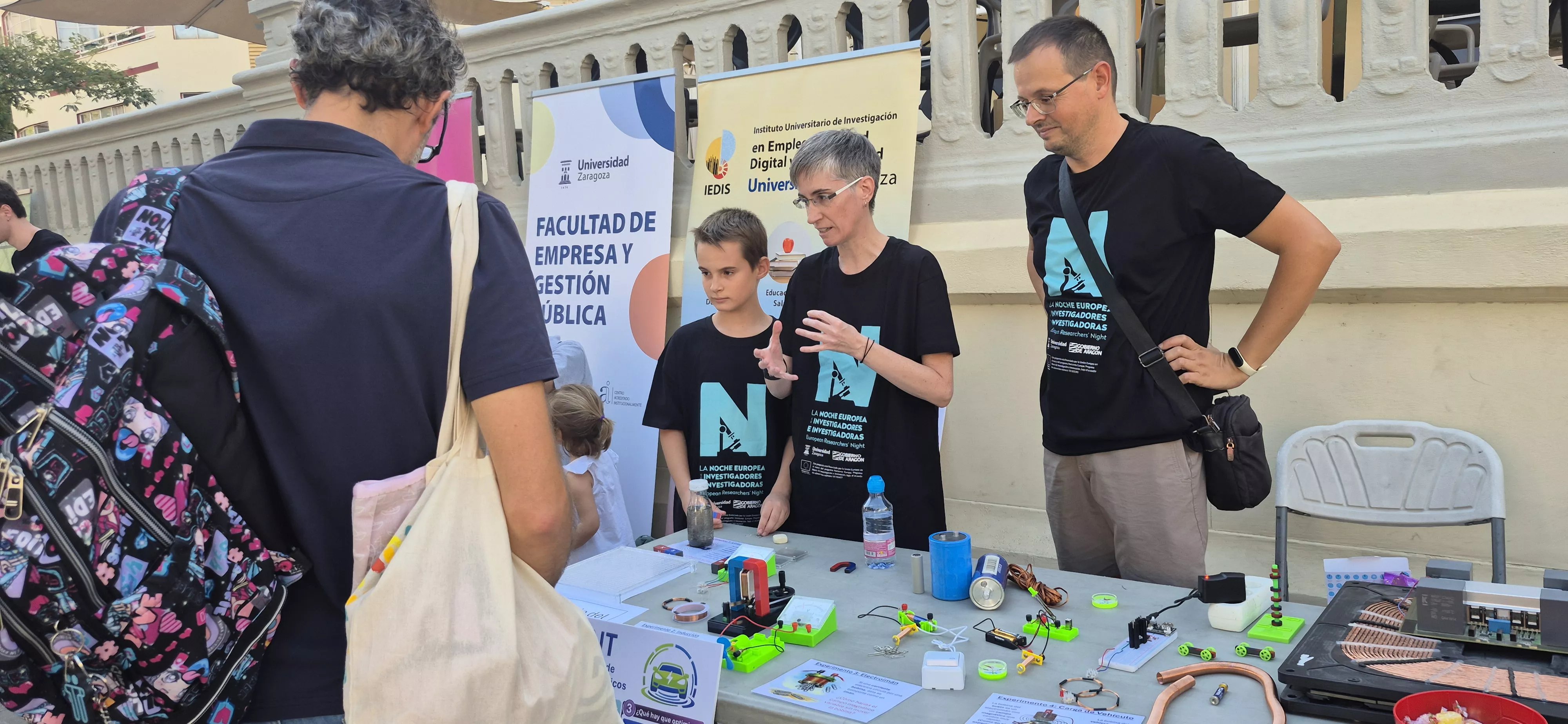 Noche Europea de los Investigadores, investigadoras y de la ciencia. Foto Myriam Martínez 