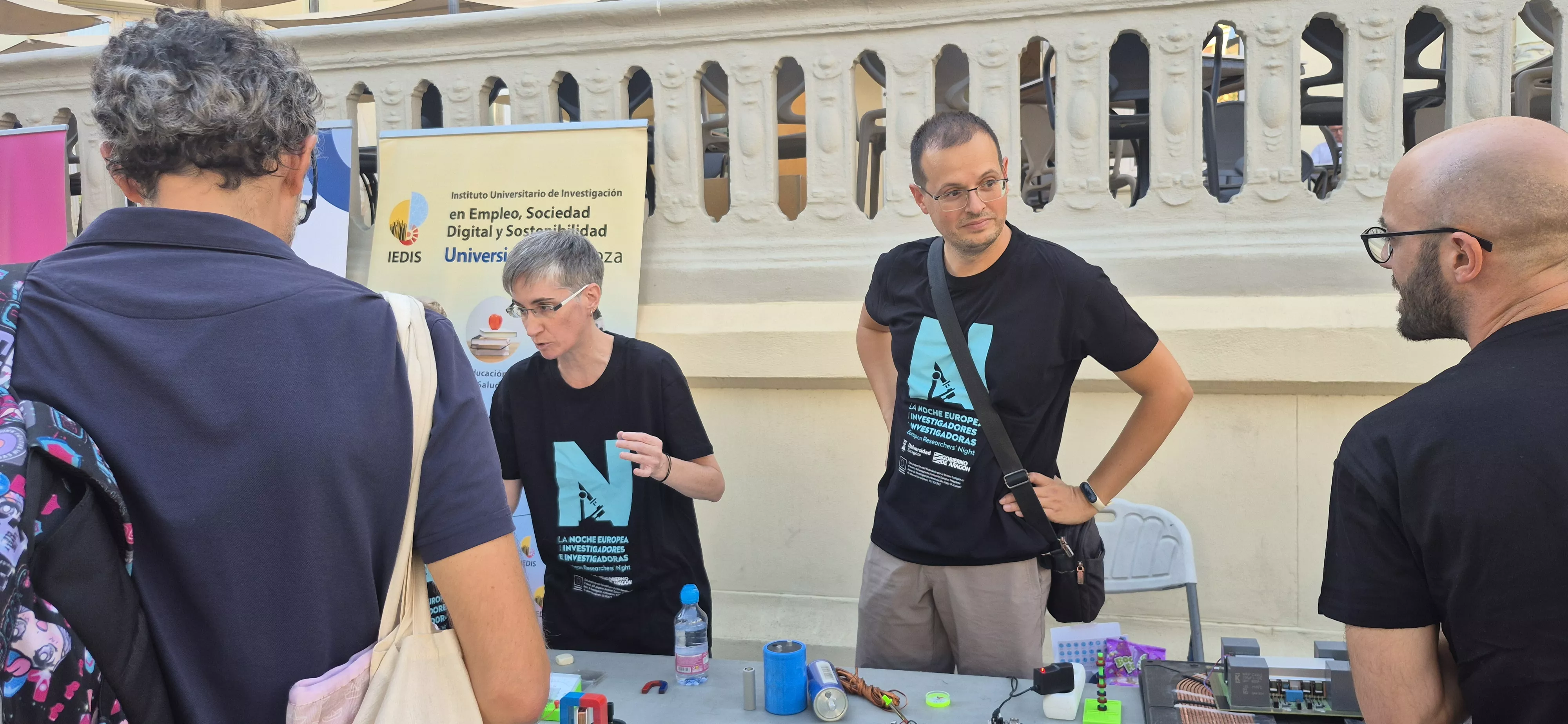 Noche Europea de los Investigadores, investigadoras y de la ciencia. Foto Myriam Martínez 