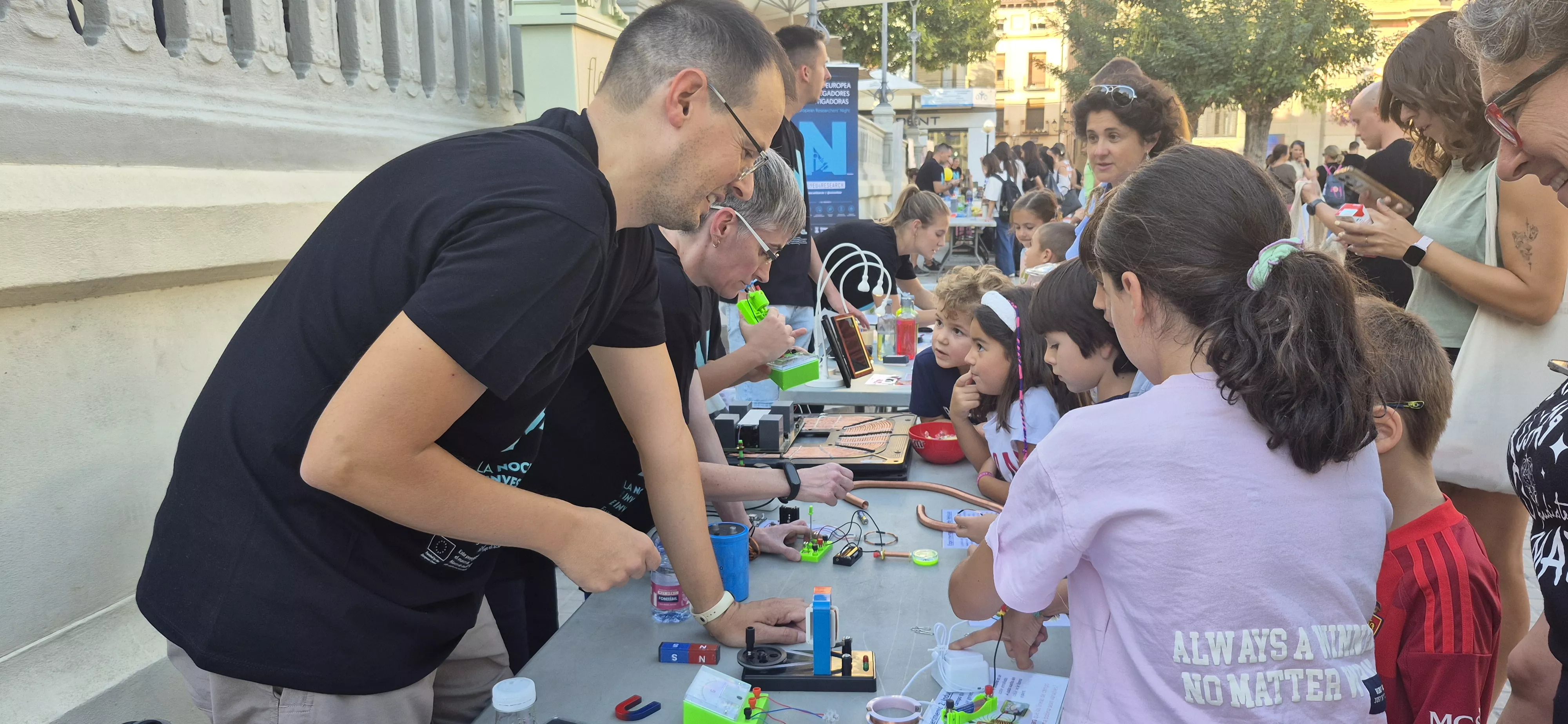 Noche Europea de los Investigadores, investigadoras y de la ciencia. Foto Myriam Martínez 
