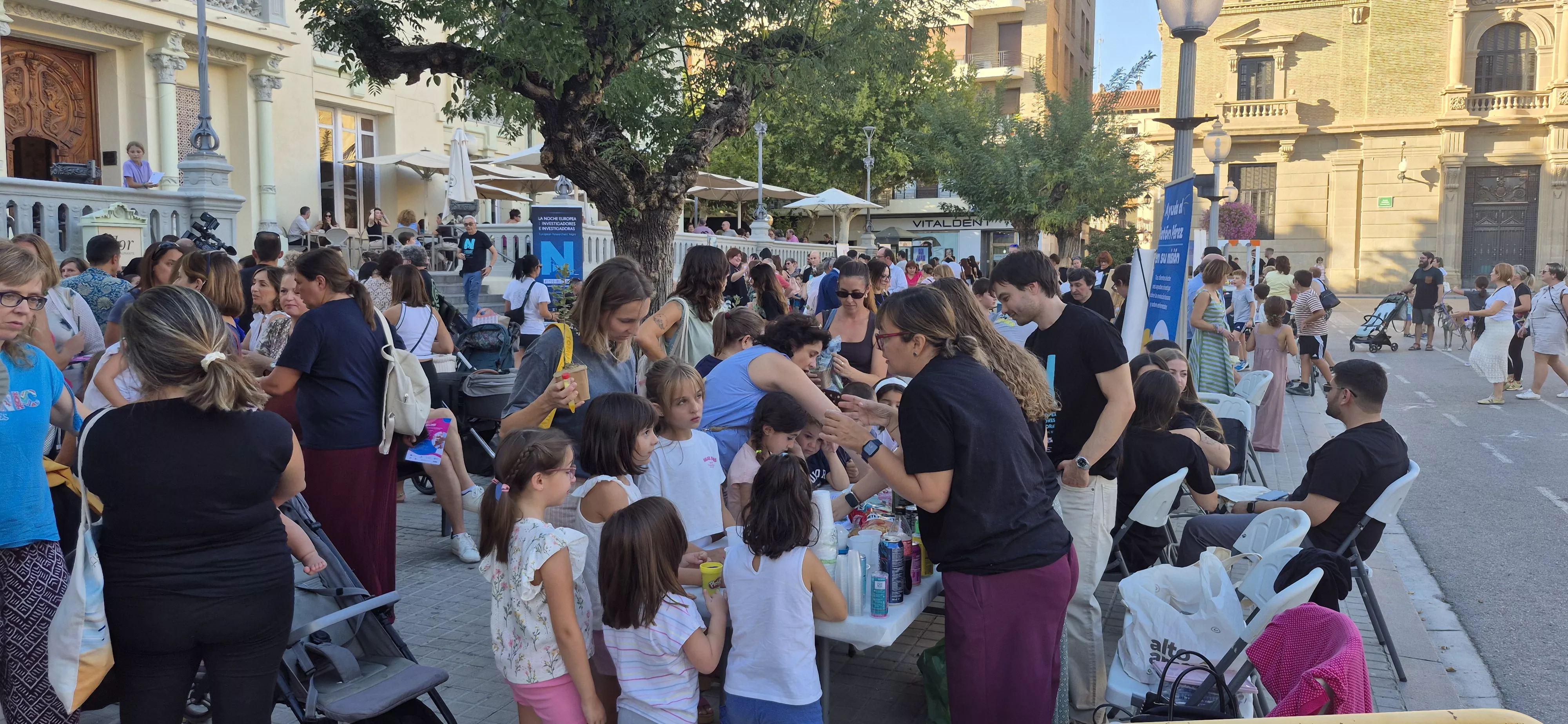 Noche Europea de los Investigadores, investigadoras y de la ciencia. Foto Myriam Martínez 