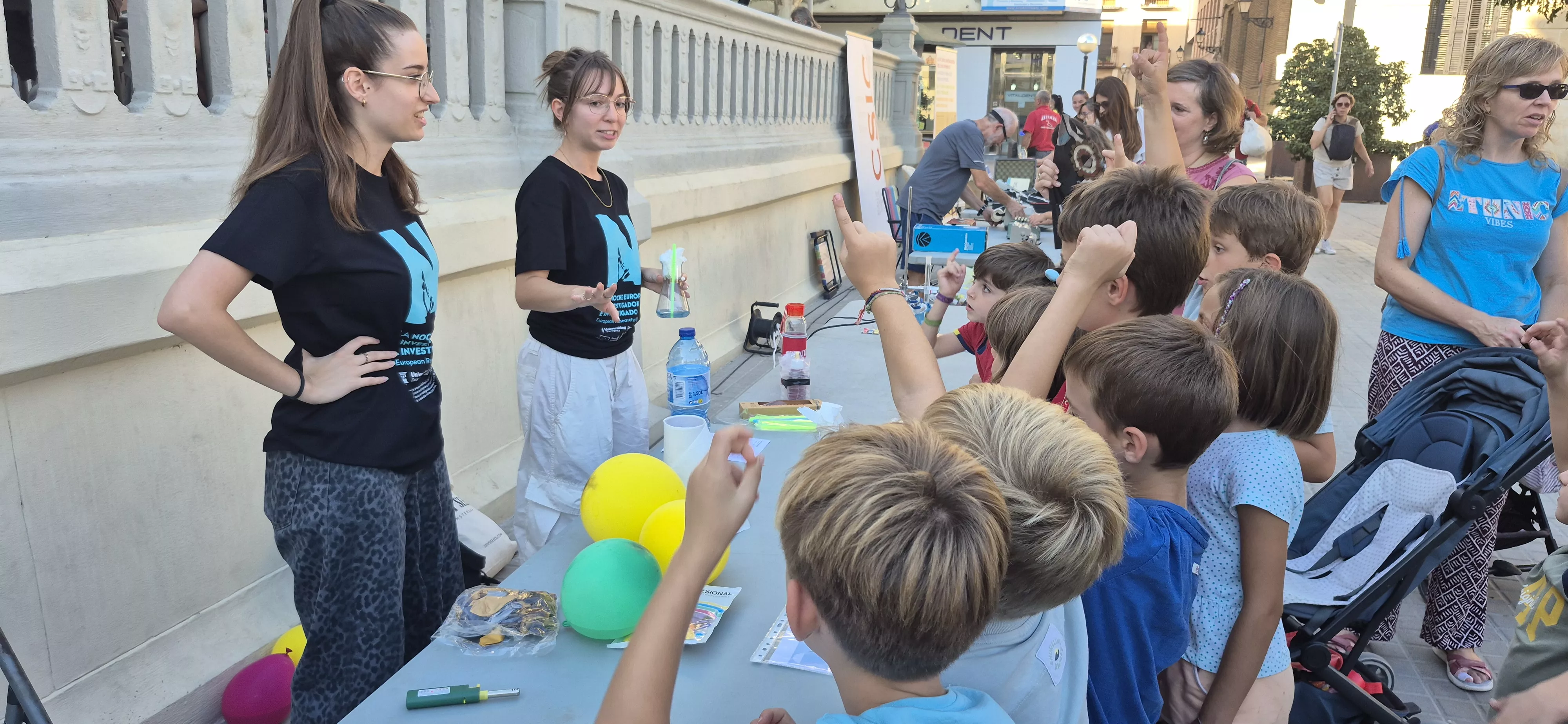 Noche Europea de los Investigadores, investigadoras y de la ciencia. Foto Myriam Martínez 