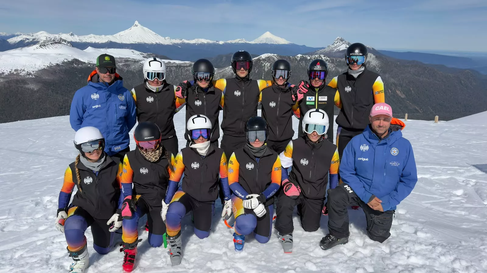 Pretemporada del CETDI Aragón Alpino en Chile. Foto: CETDI/Antillana Cumbre