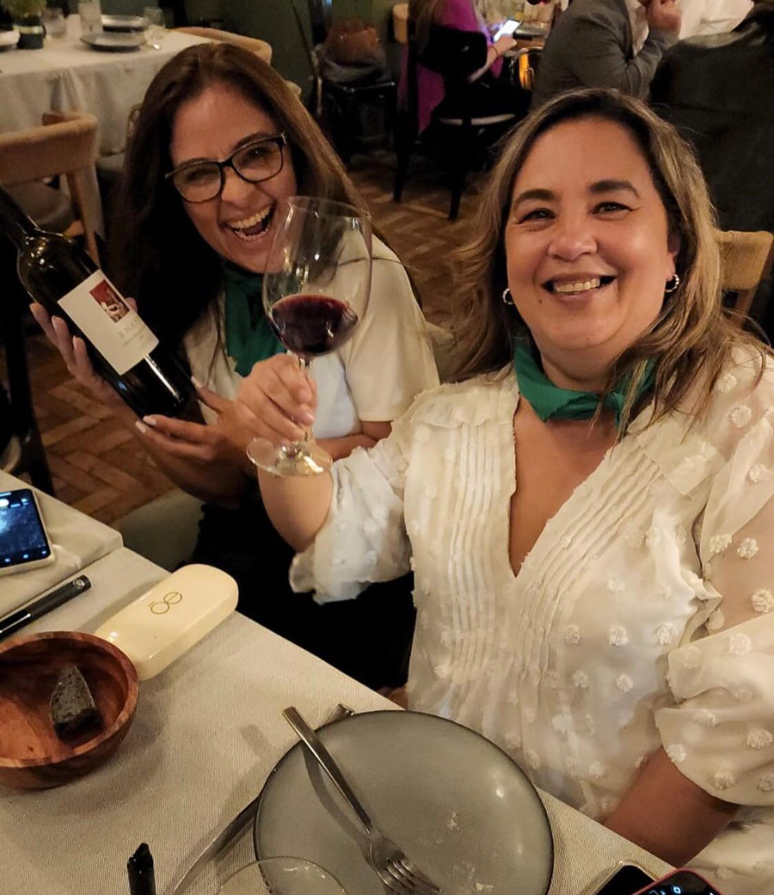 Fiestas de San Lorenzo en México. Brindando con Enate