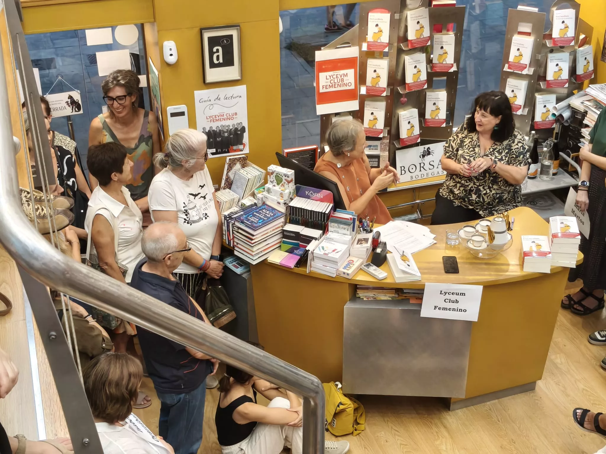 Presentación del Club de las modernas de Eva Cosculluela. 