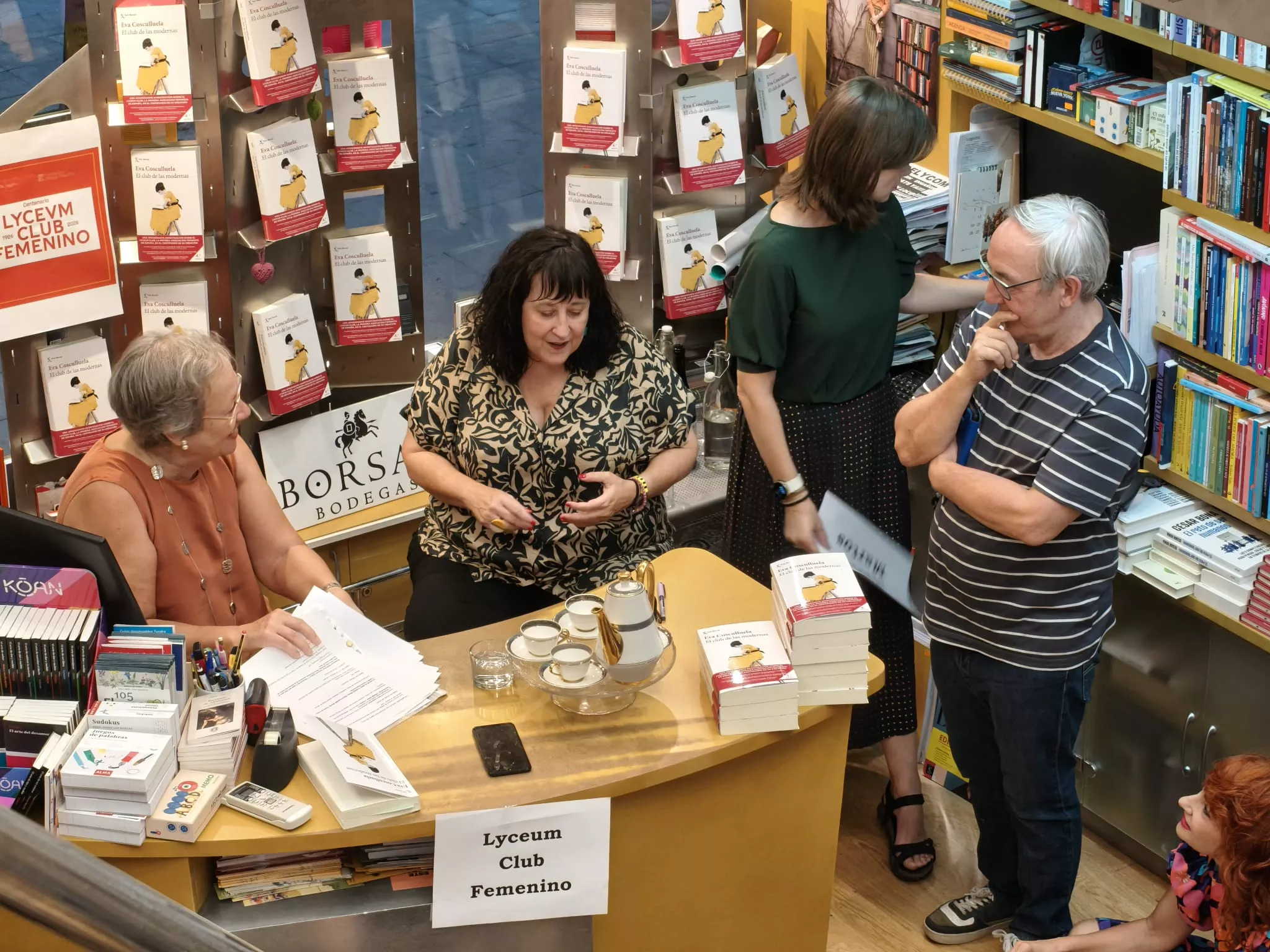Presentación del Club de las modernas de Eva Cosculluela. 