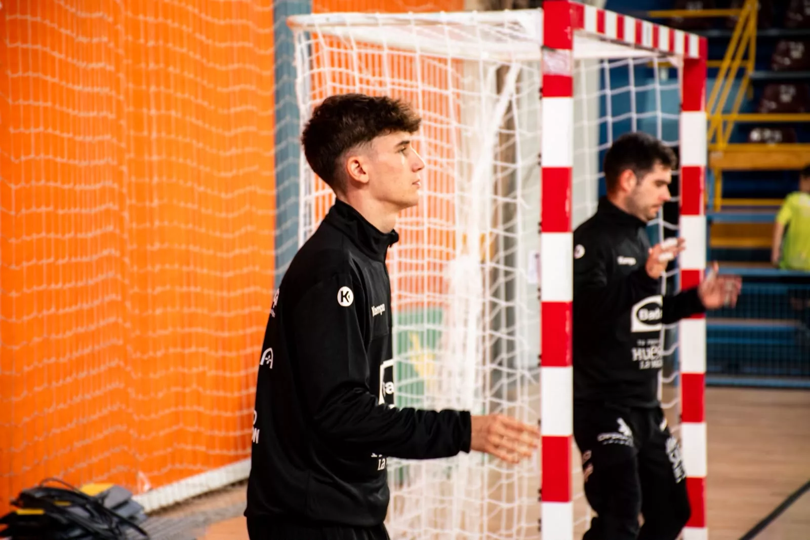 Pablo Lacasa y Nico García en Antequera, donde ha debutado el oscense