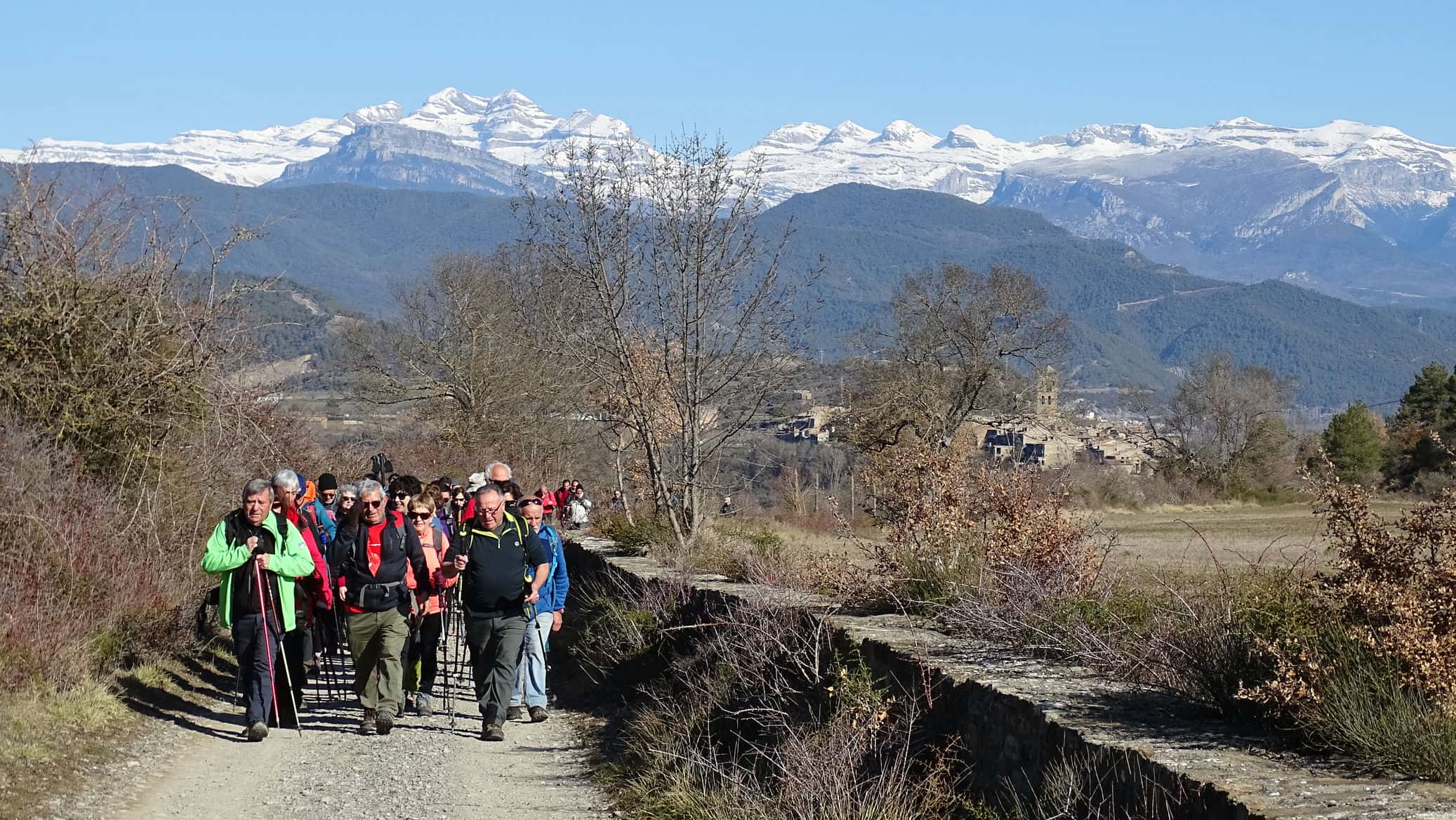 Excursión por el Sobrarbe. Foto Alfredo Zazo