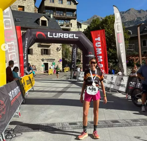 Trail Villa de Sallent. Elisa Martín ganadora Trail de la Villa