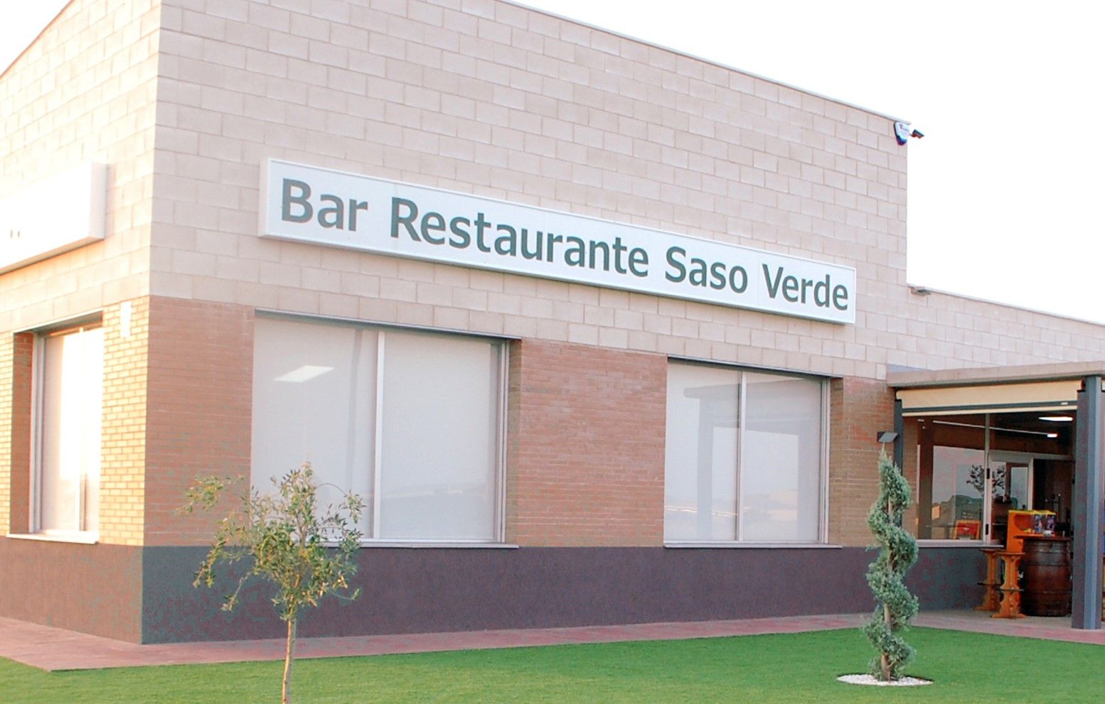 El restaurante Saso Verde de Sariñena ha sido objeto de un robo esta madrugada.